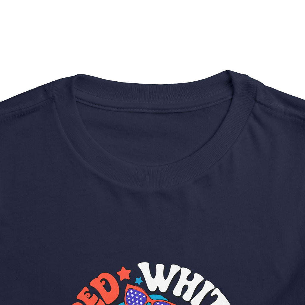 Toddler Tee — Red White & Roar Retro