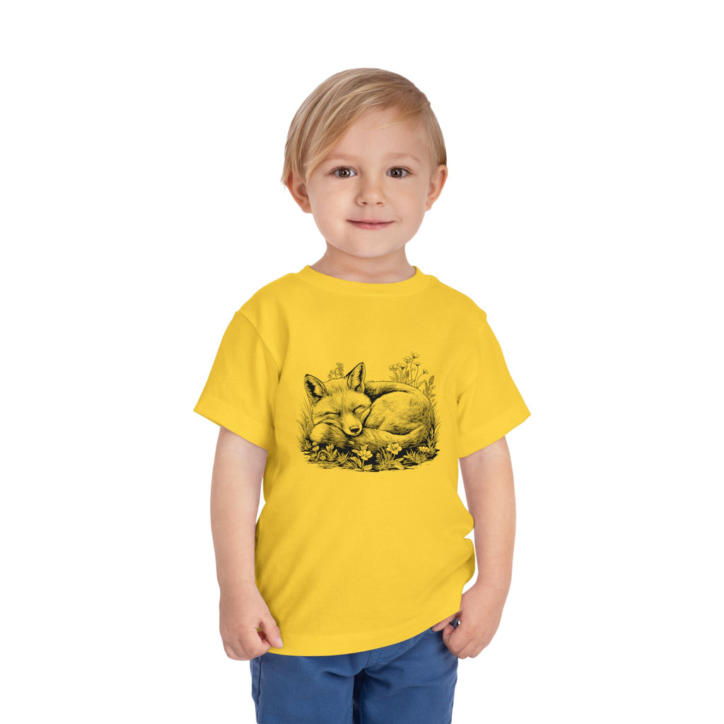 Sleeping Fox Toddler Tee