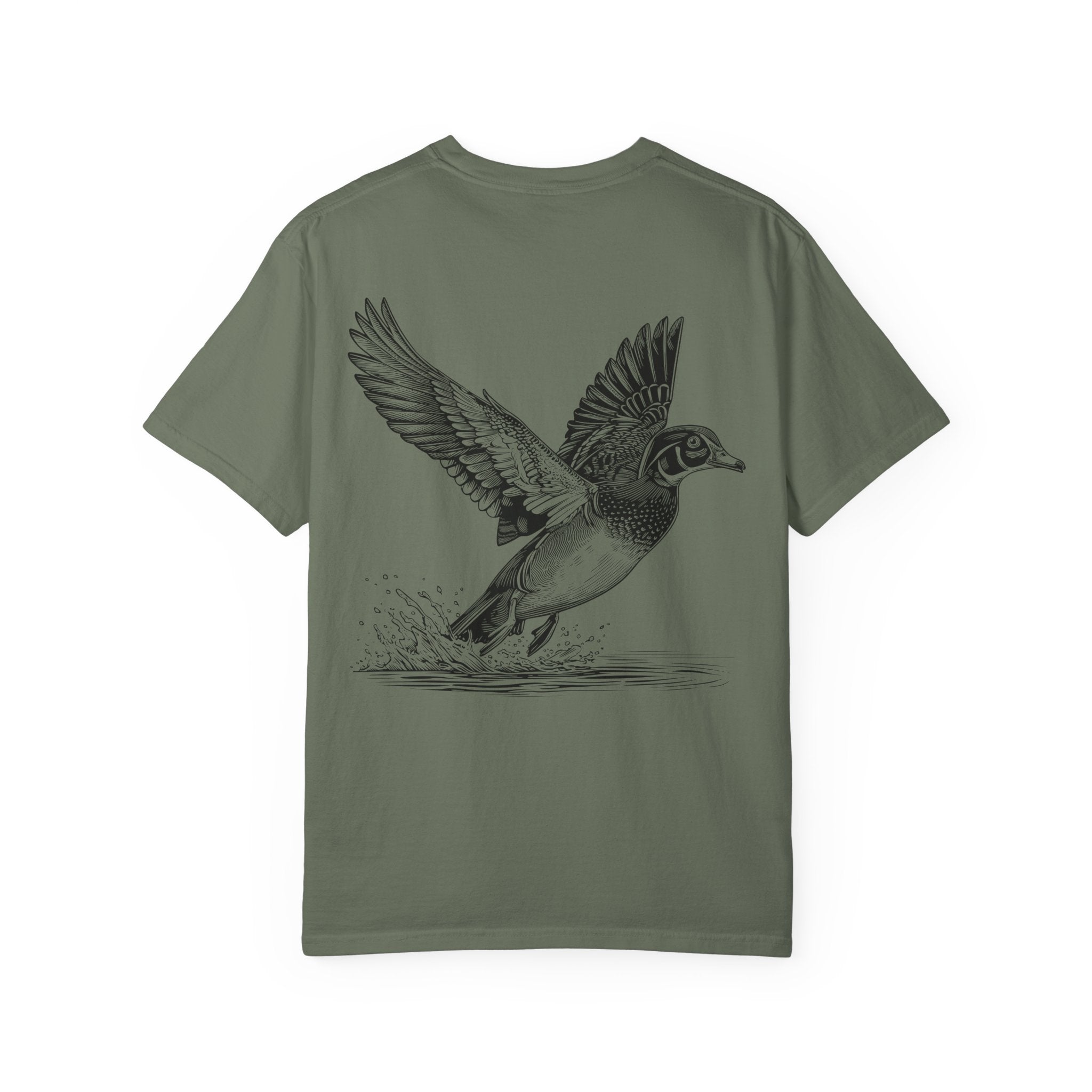 Son & Oak Wood Duck Flying Graphic Tee