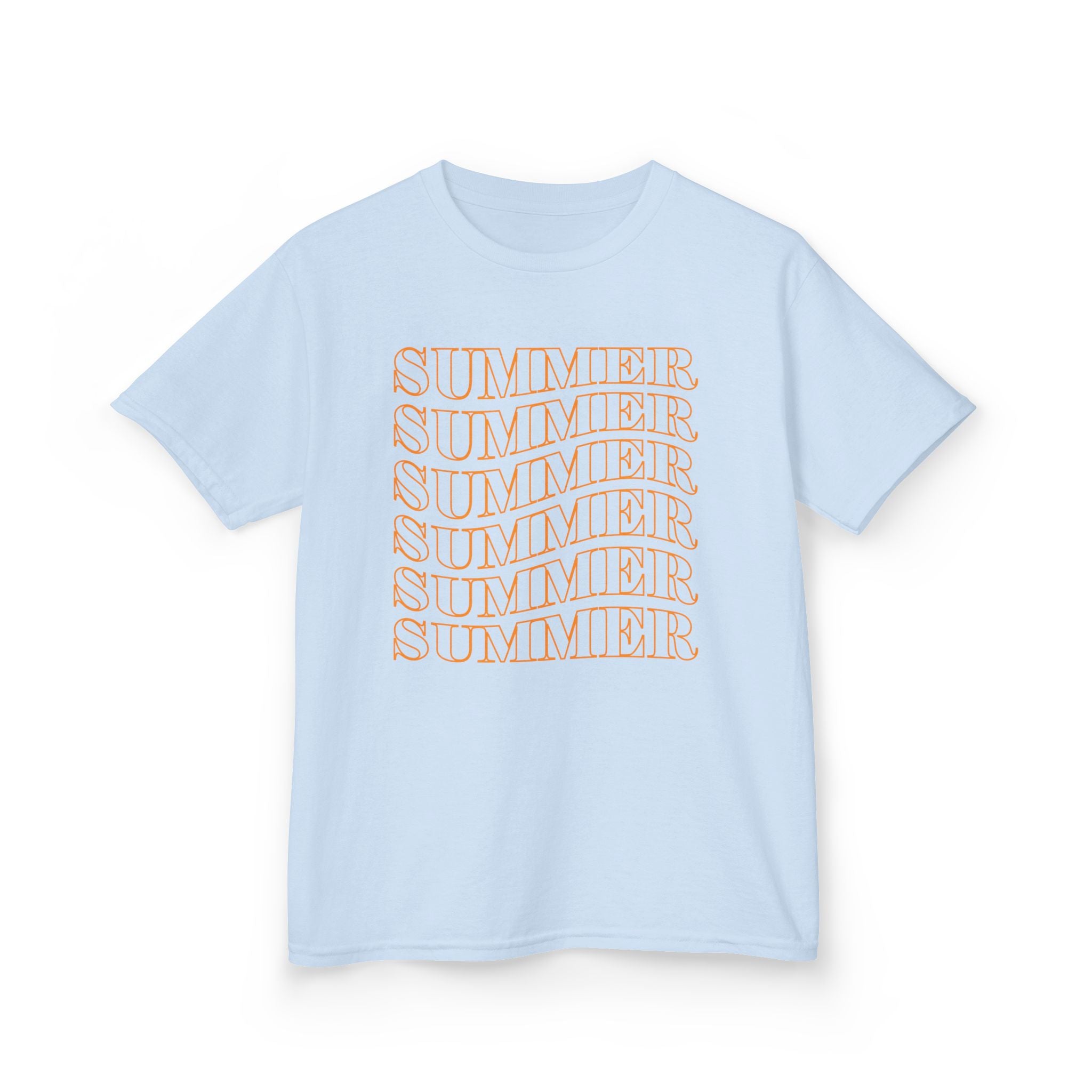 SUMMER Repeated Graphic Kid Tee