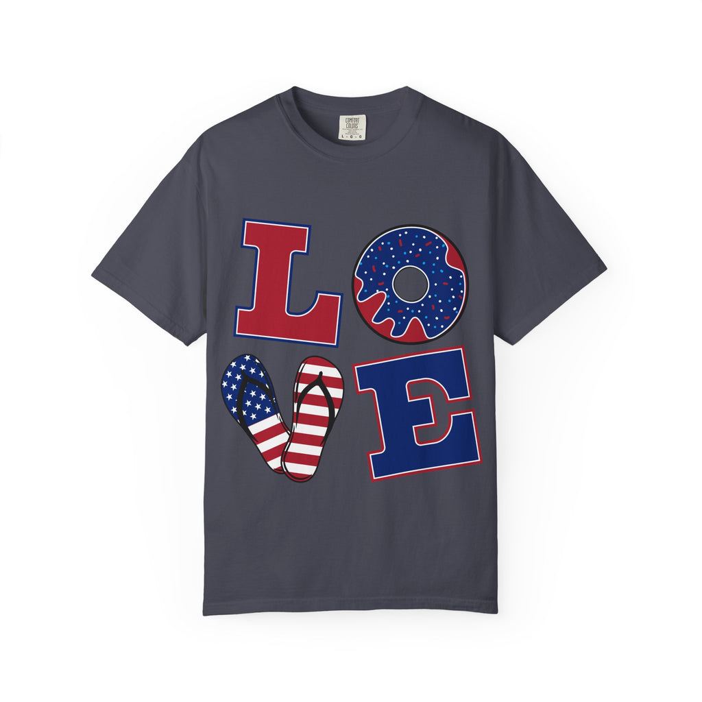 Patriotic 'LOVE' T-Shirt
