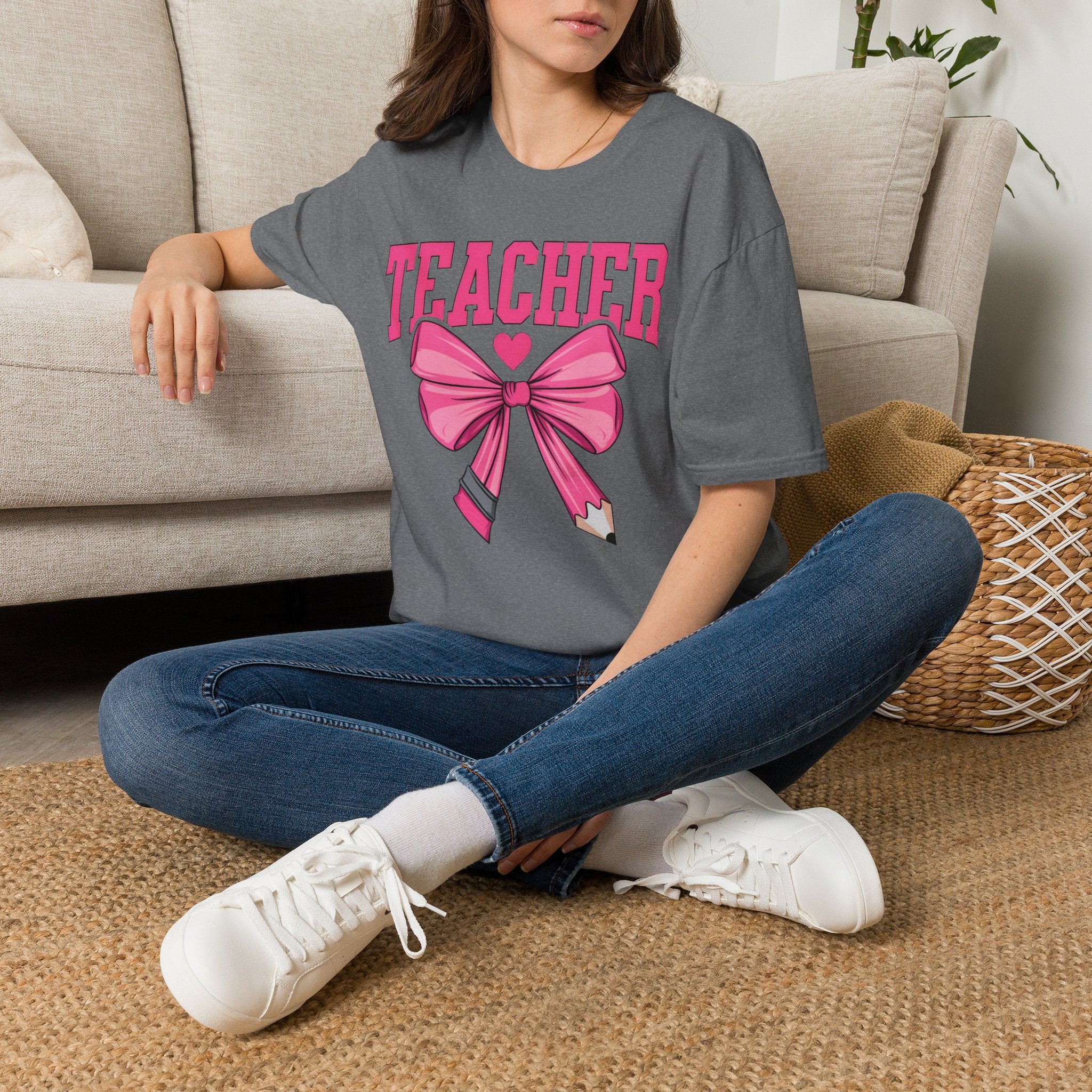 Teacher Bow T‑Shirt
