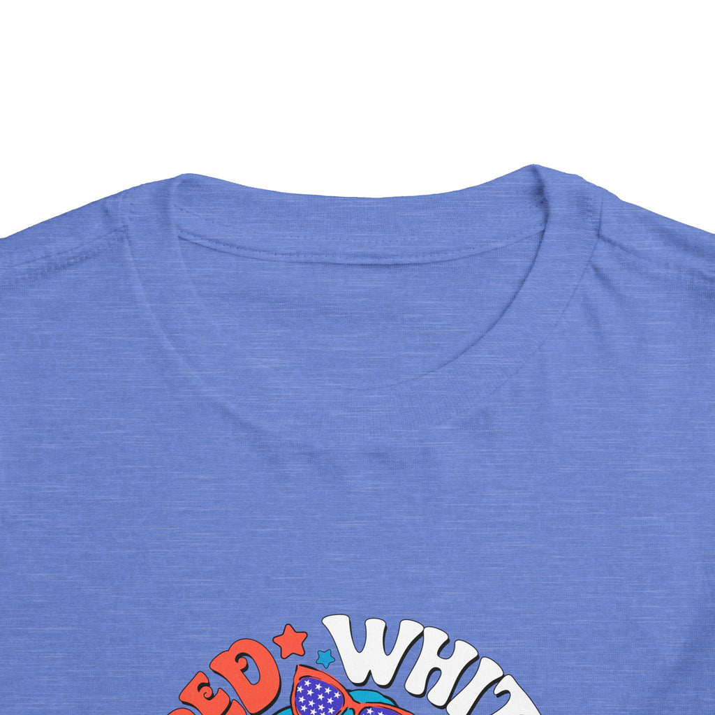 Toddler Tee — Red White & Roar Retro