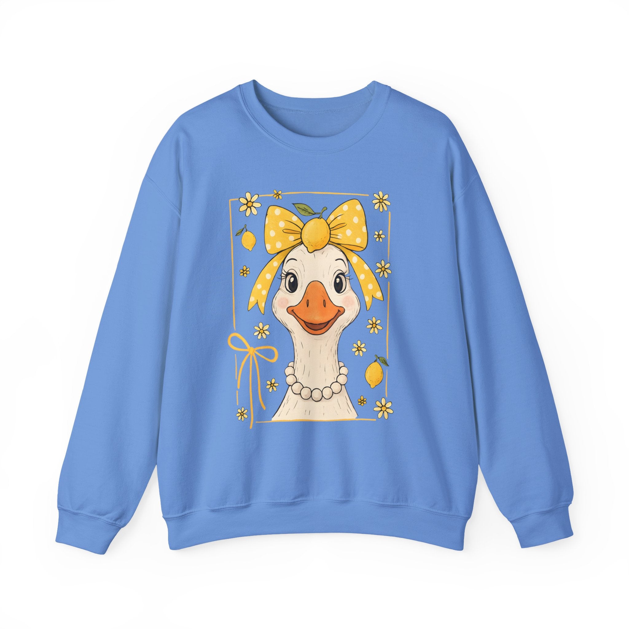 Duck Portrait Crewneck Sweatshirt