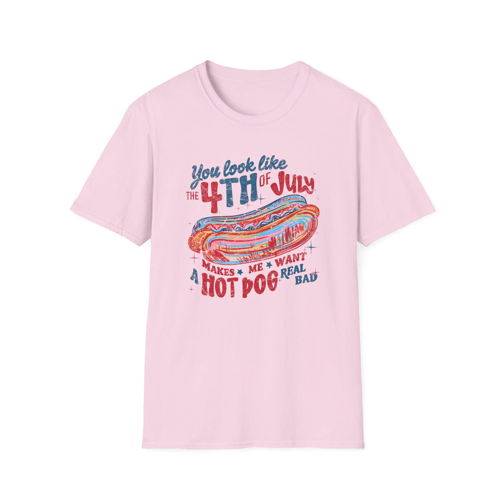4th of July Hot Dog Tee