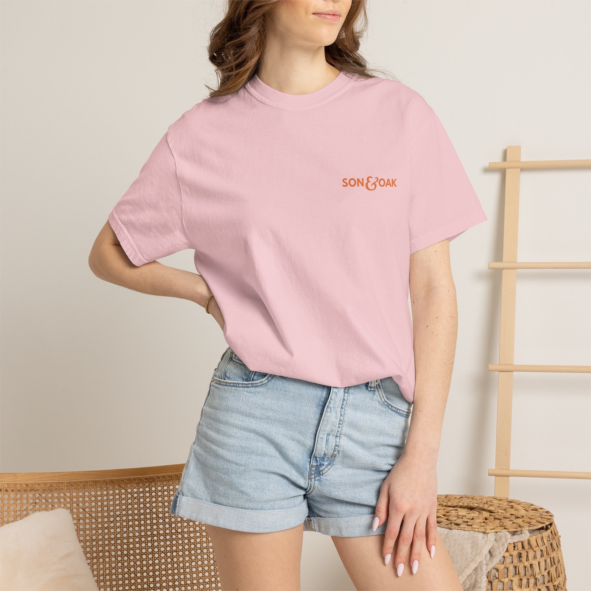 Sunset Palm Tee