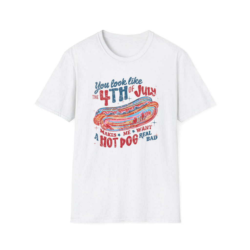 4th of July Hot Dog Tee