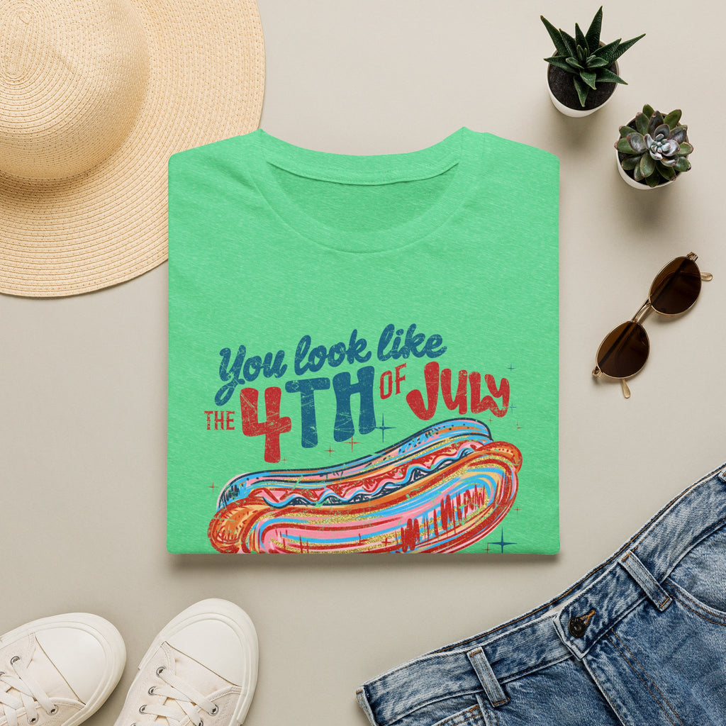 4th of July Hot Dog Tee