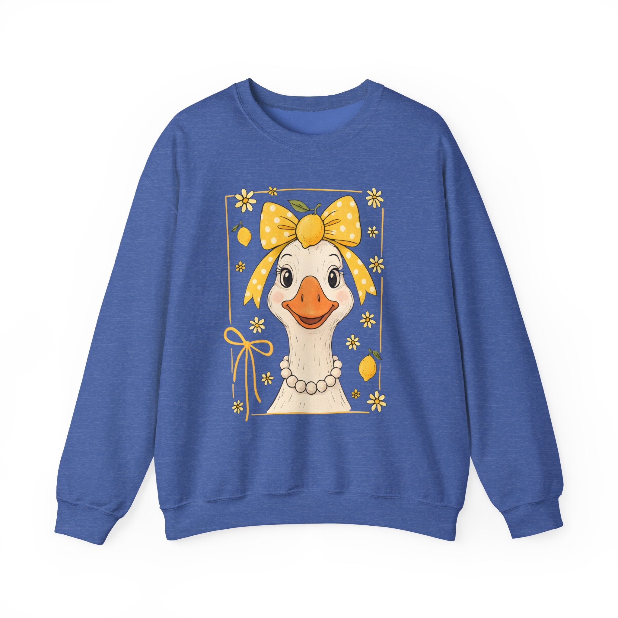 Duck Portrait Crewneck Sweatshirt