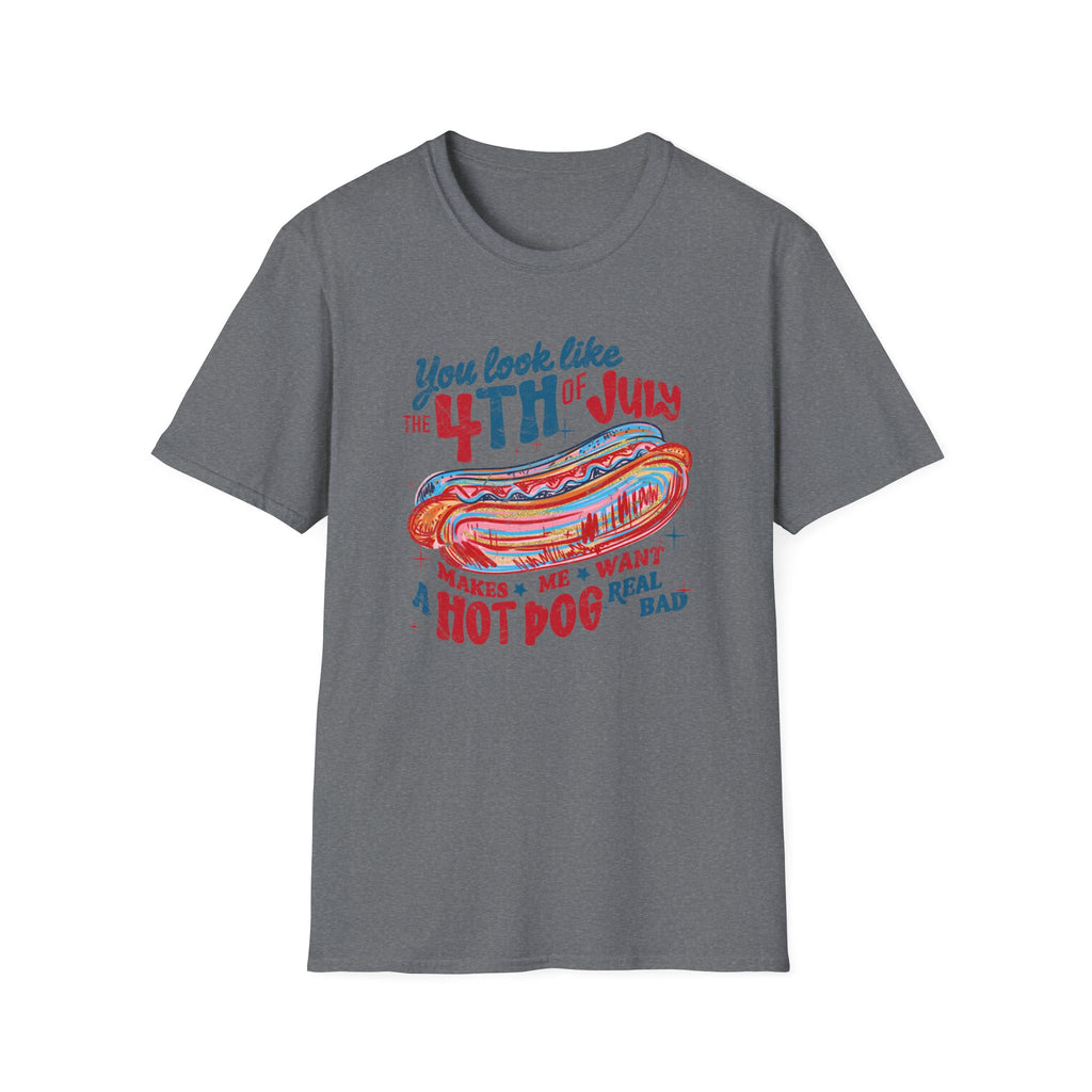 4th of July Hot Dog Tee