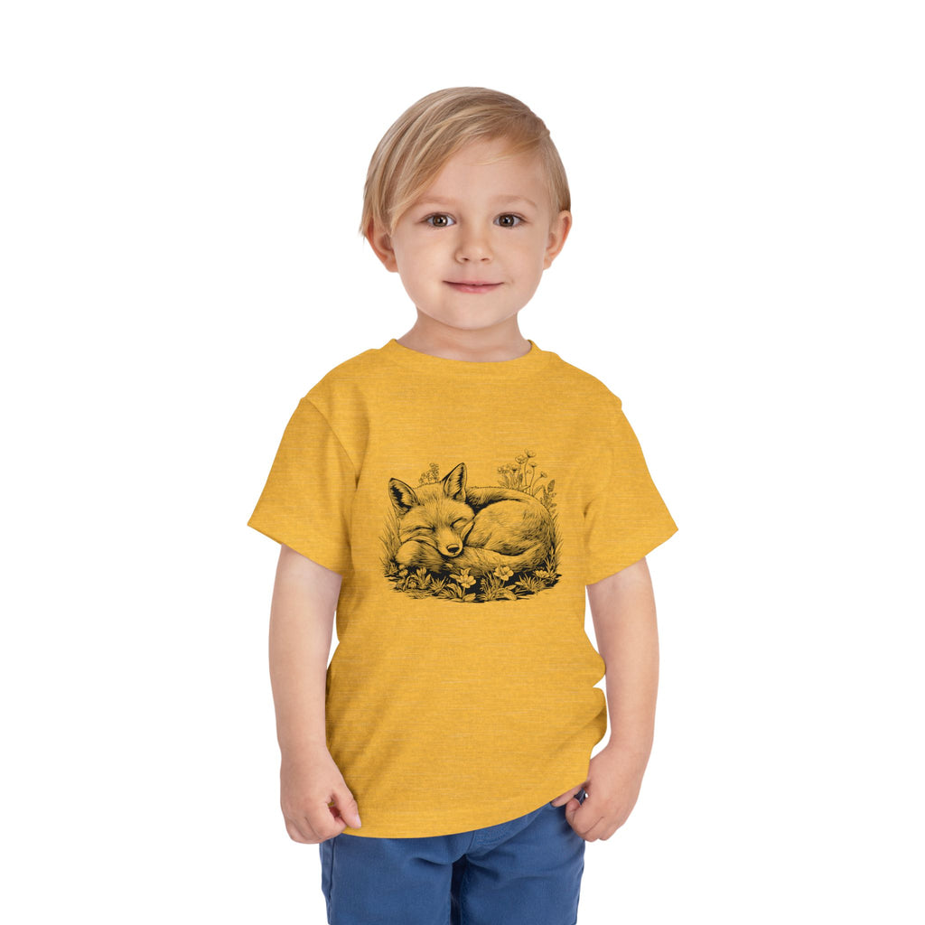 Sleeping Fox Toddler Tee