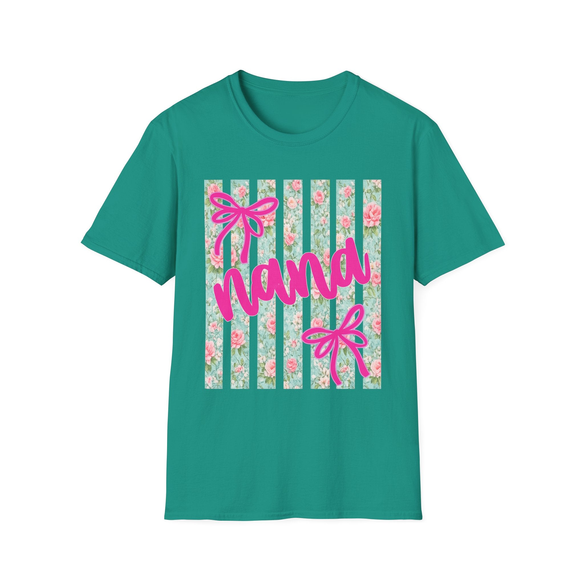 Nana Floral Stripe T-Shirt