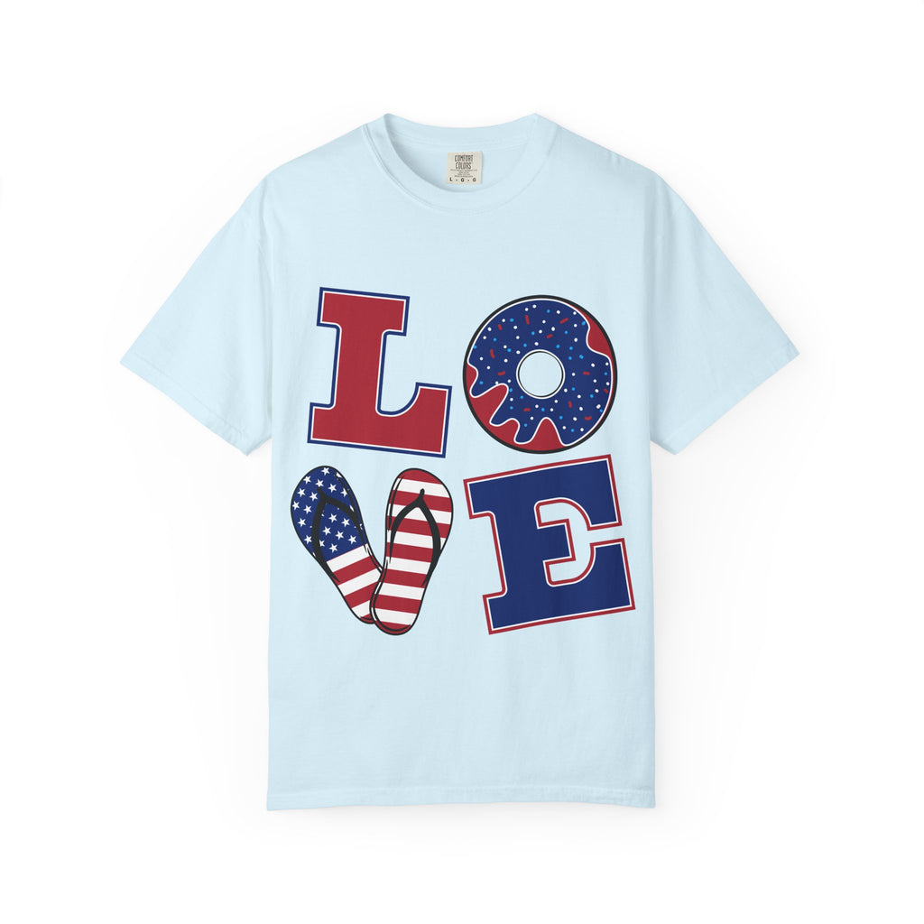 Patriotic 'LOVE' T-Shirt