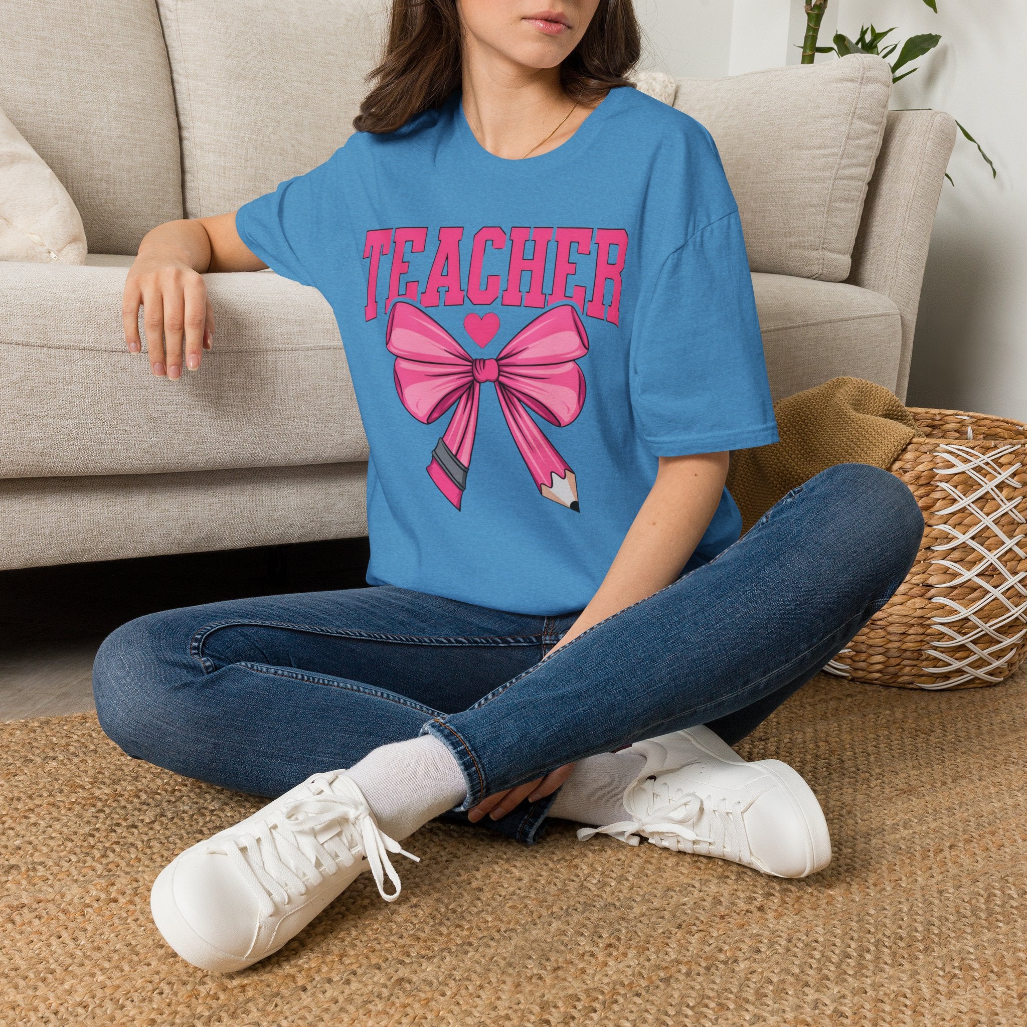 Teacher Bow T‑Shirt