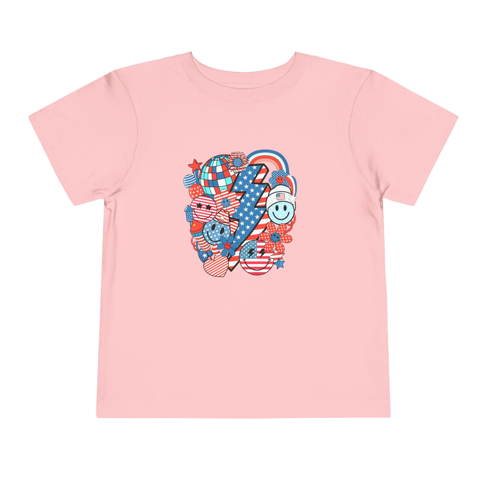 Toddler Tee — Patriotic Groovy