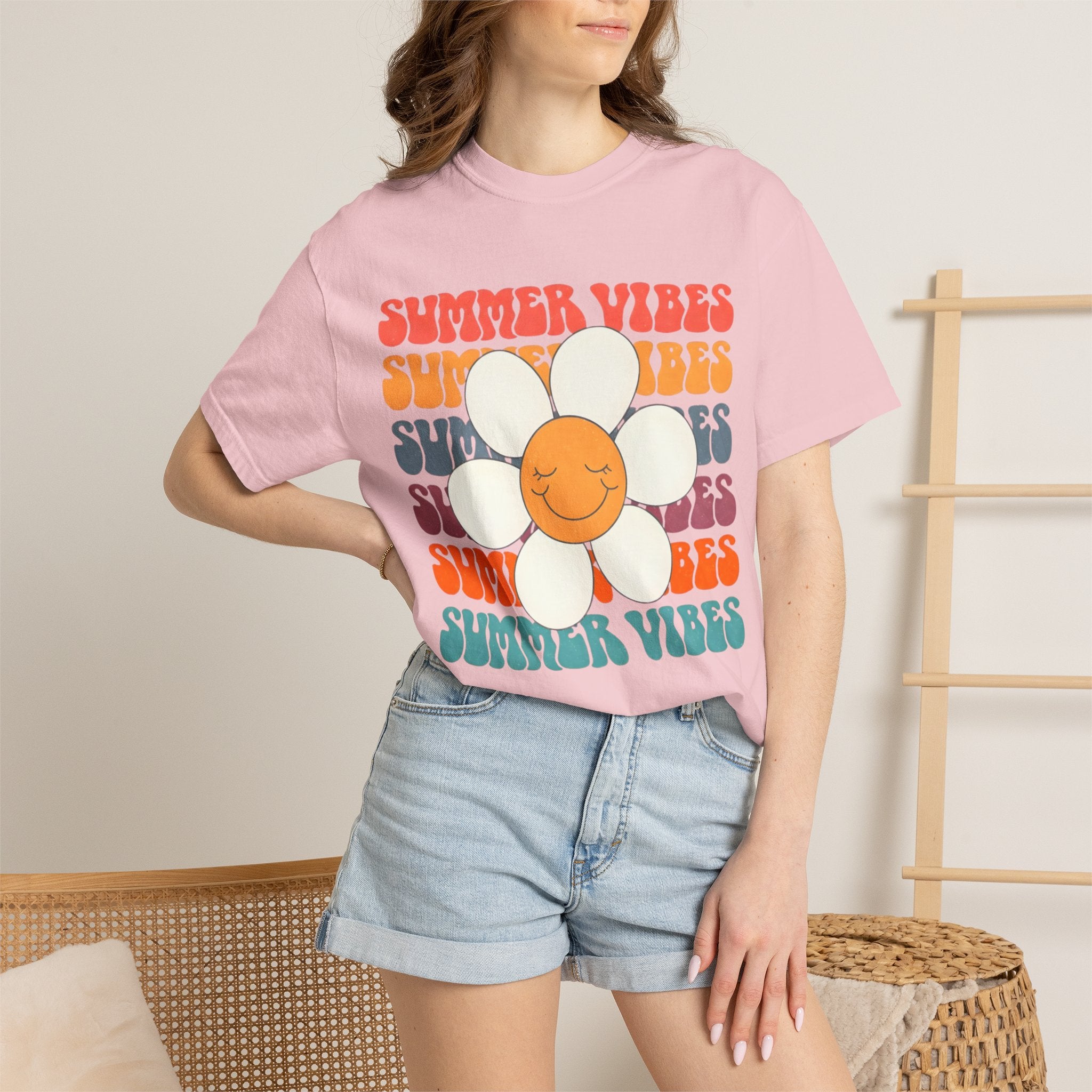 Summer Vibes Daisy T-Shirt