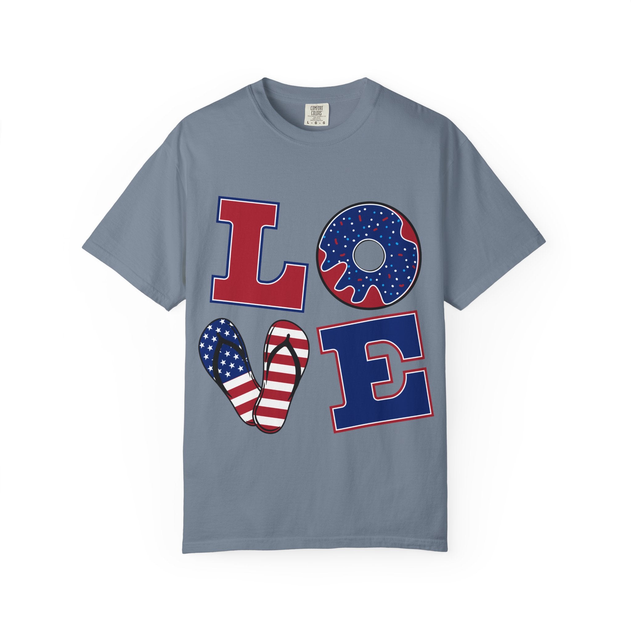 Patriotic 'LOVE' T-Shirt