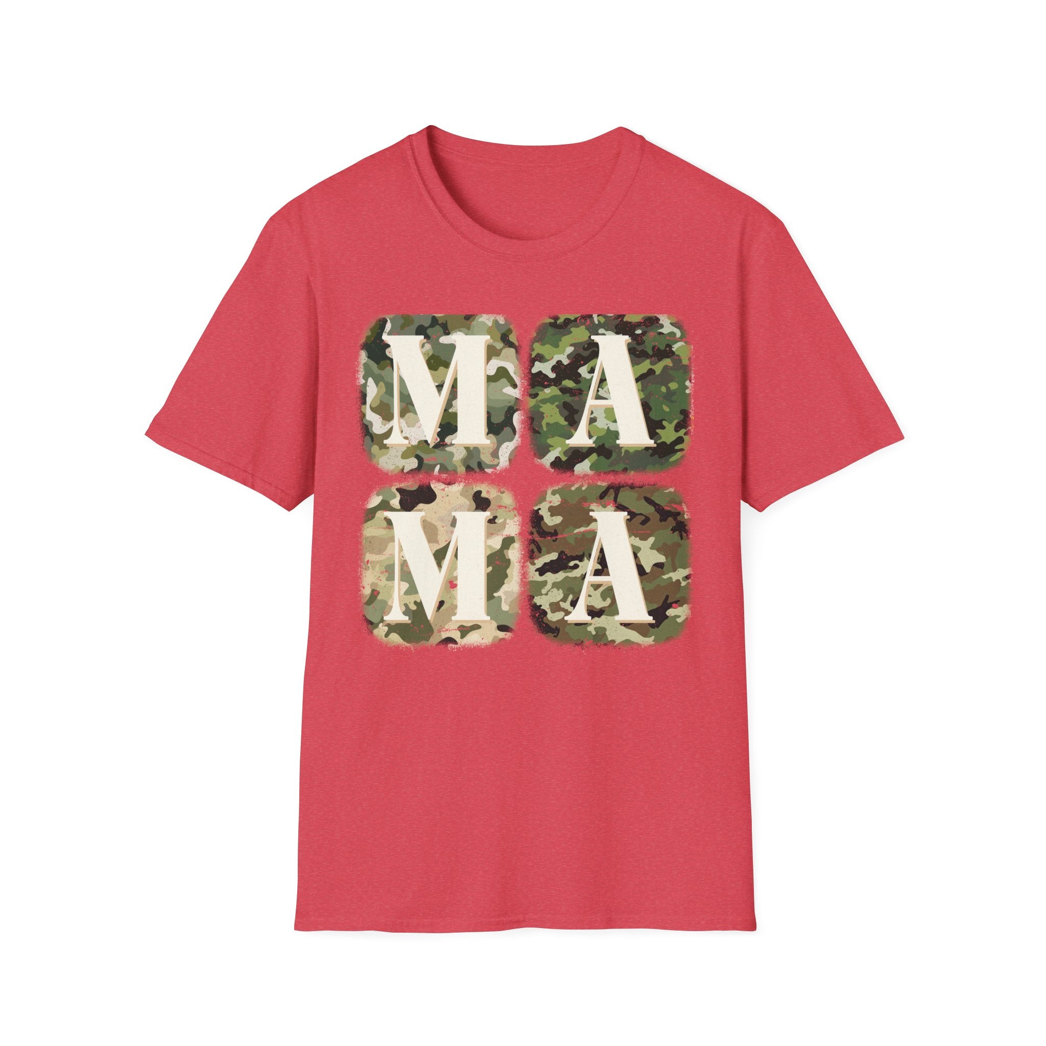 Mama Camo T‑Shirt  Camouflage Mother's Day Tee