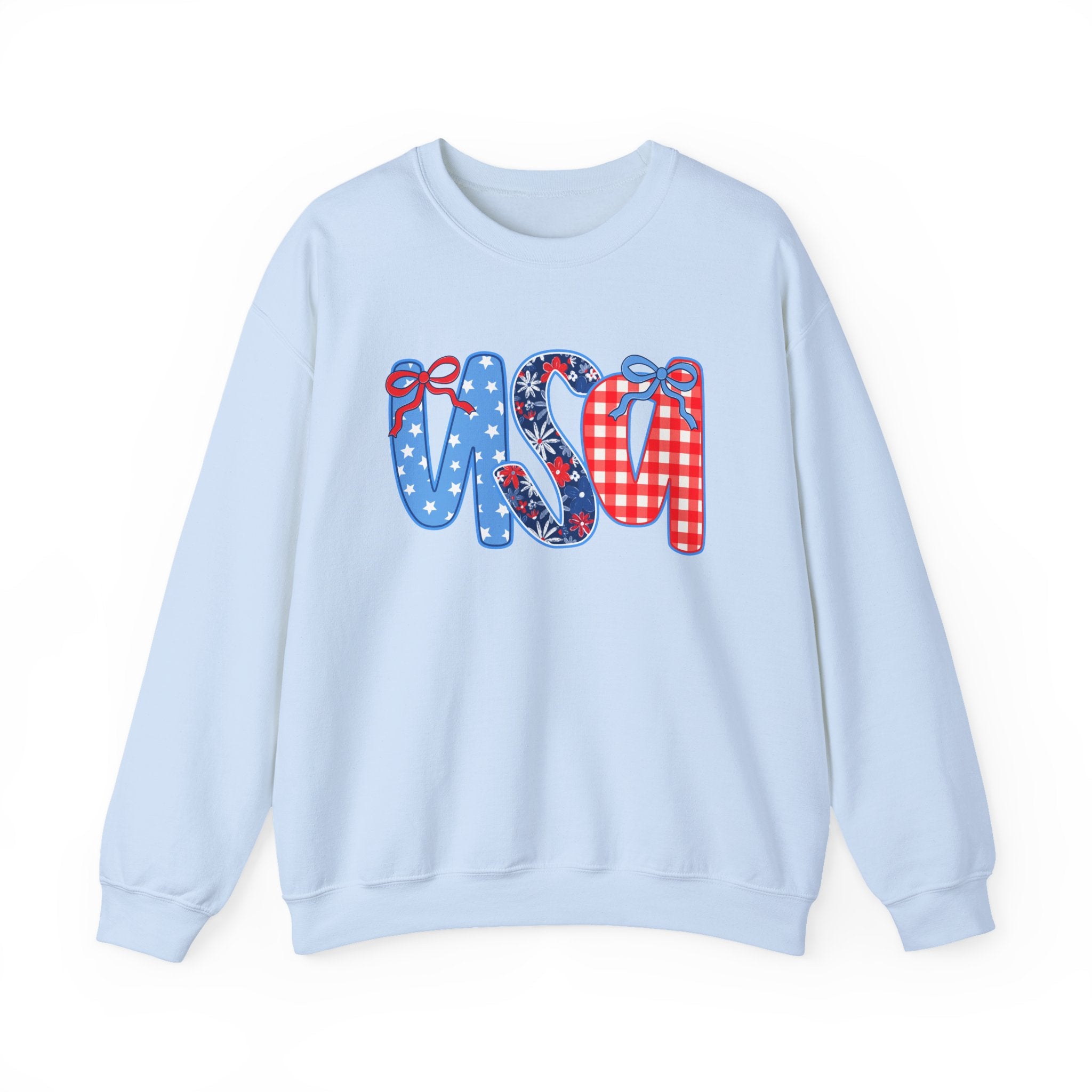 USA Patriotic Crewneck Sweatshirt