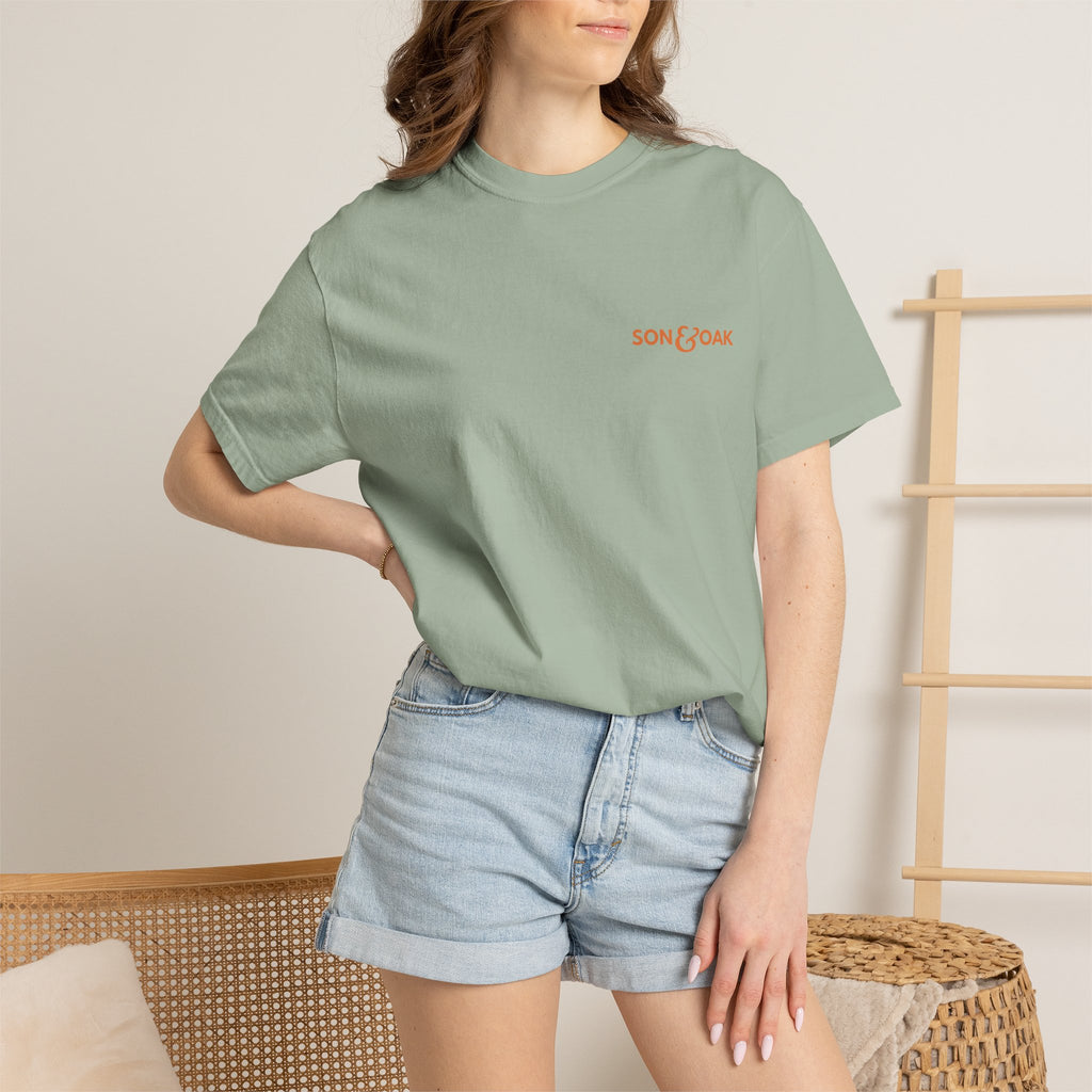 Sunset Palm Tee