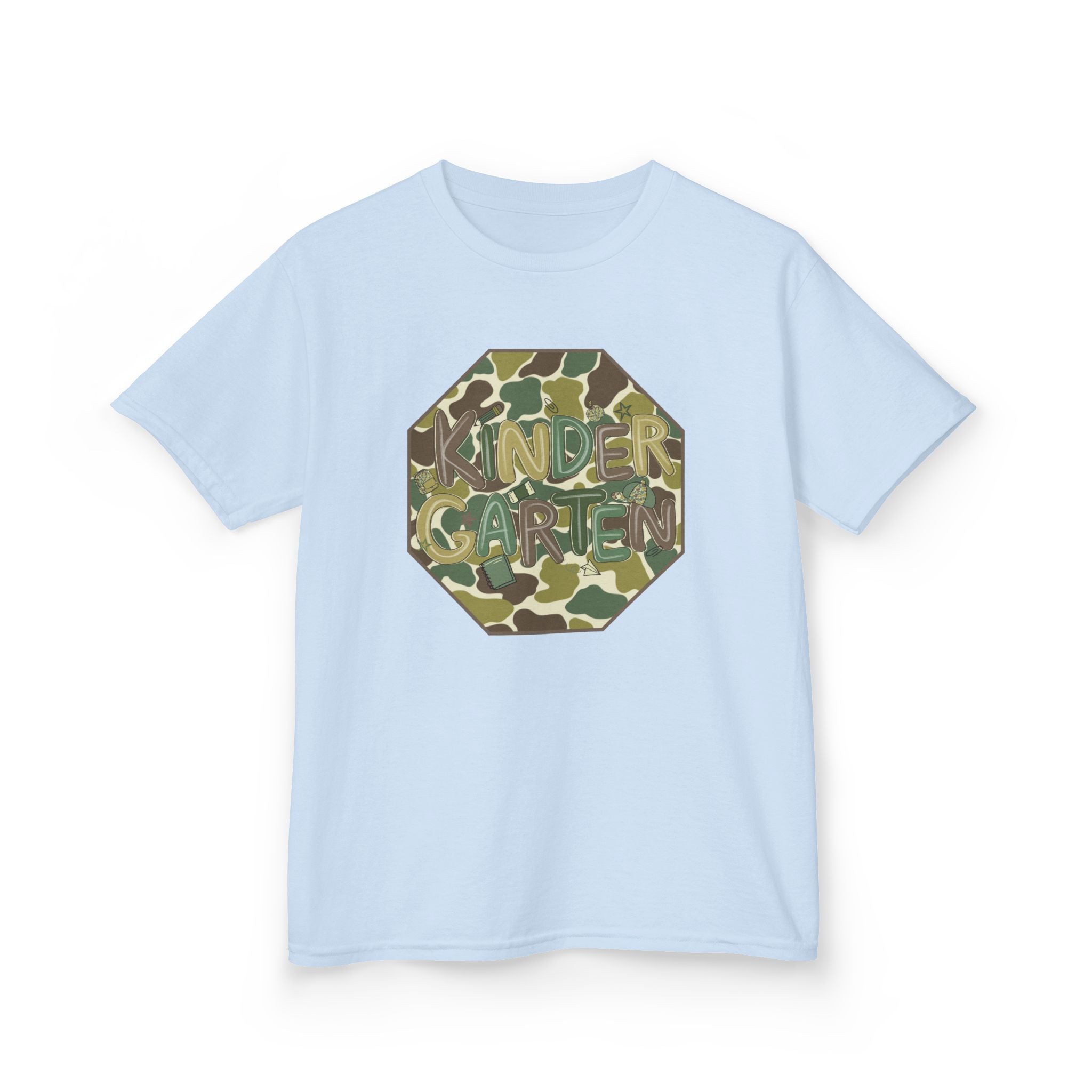 Kids Tee — Camo Kinder