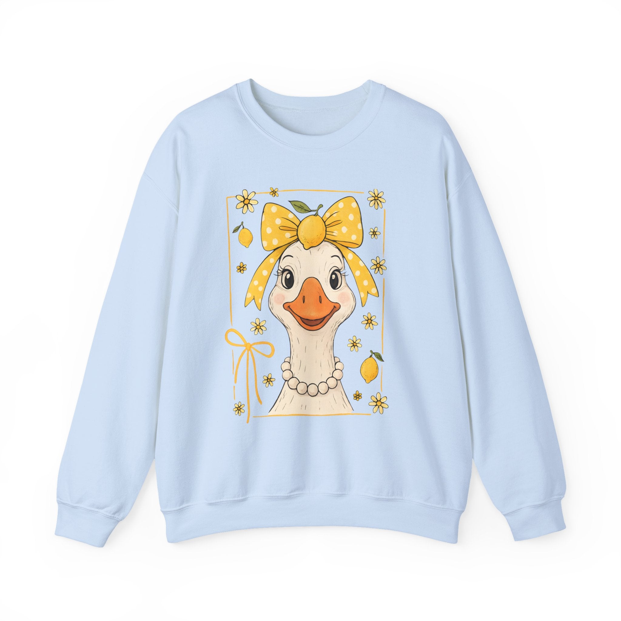 Duck Portrait Crewneck Sweatshirt