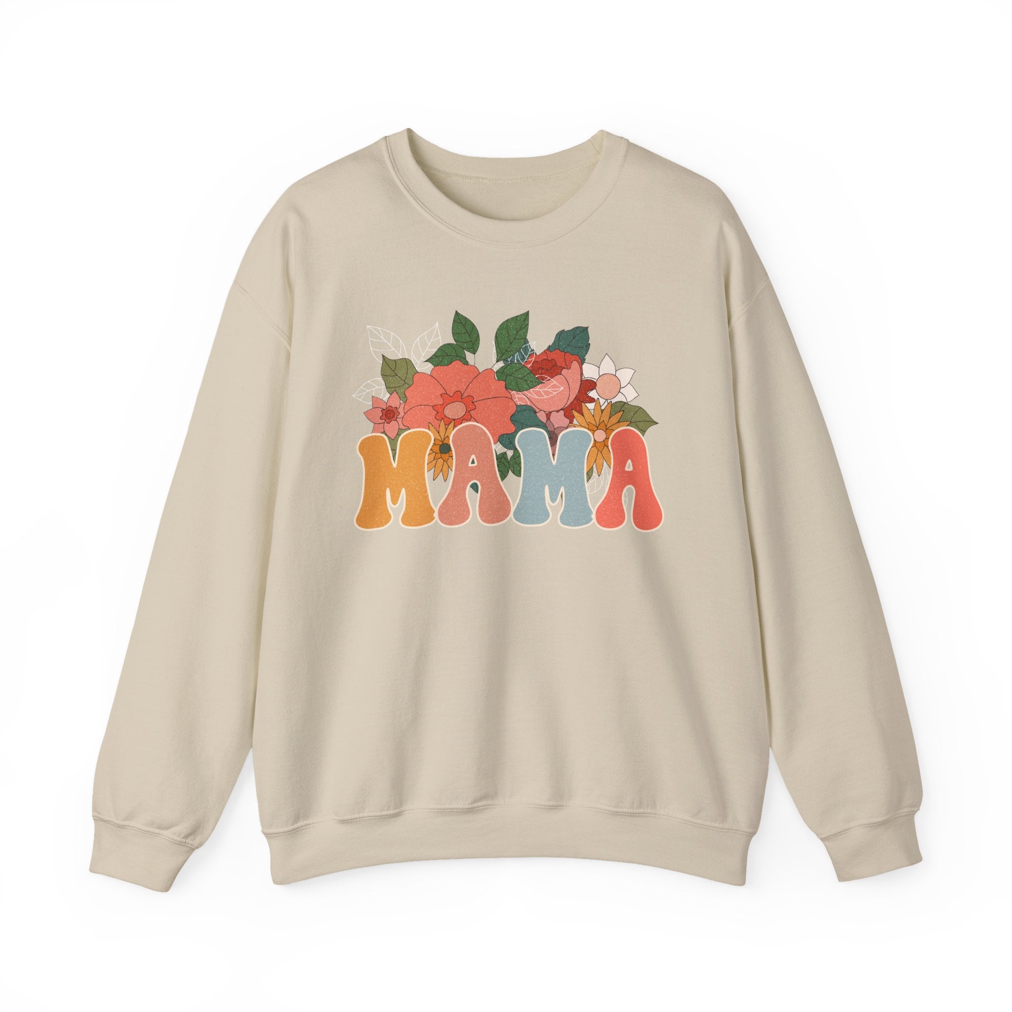 Mama Floral Crewneck Sweatshirt