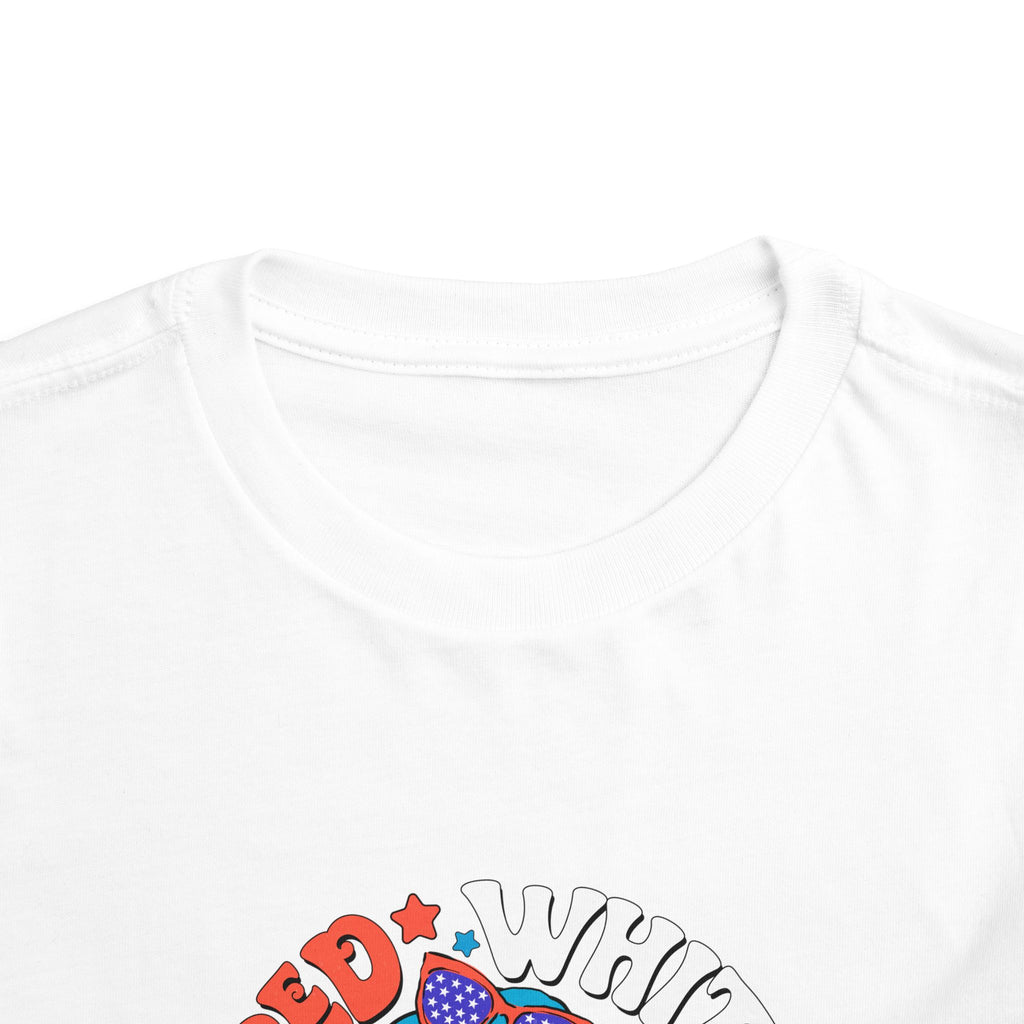 Toddler Tee — Red White & Roar Retro
