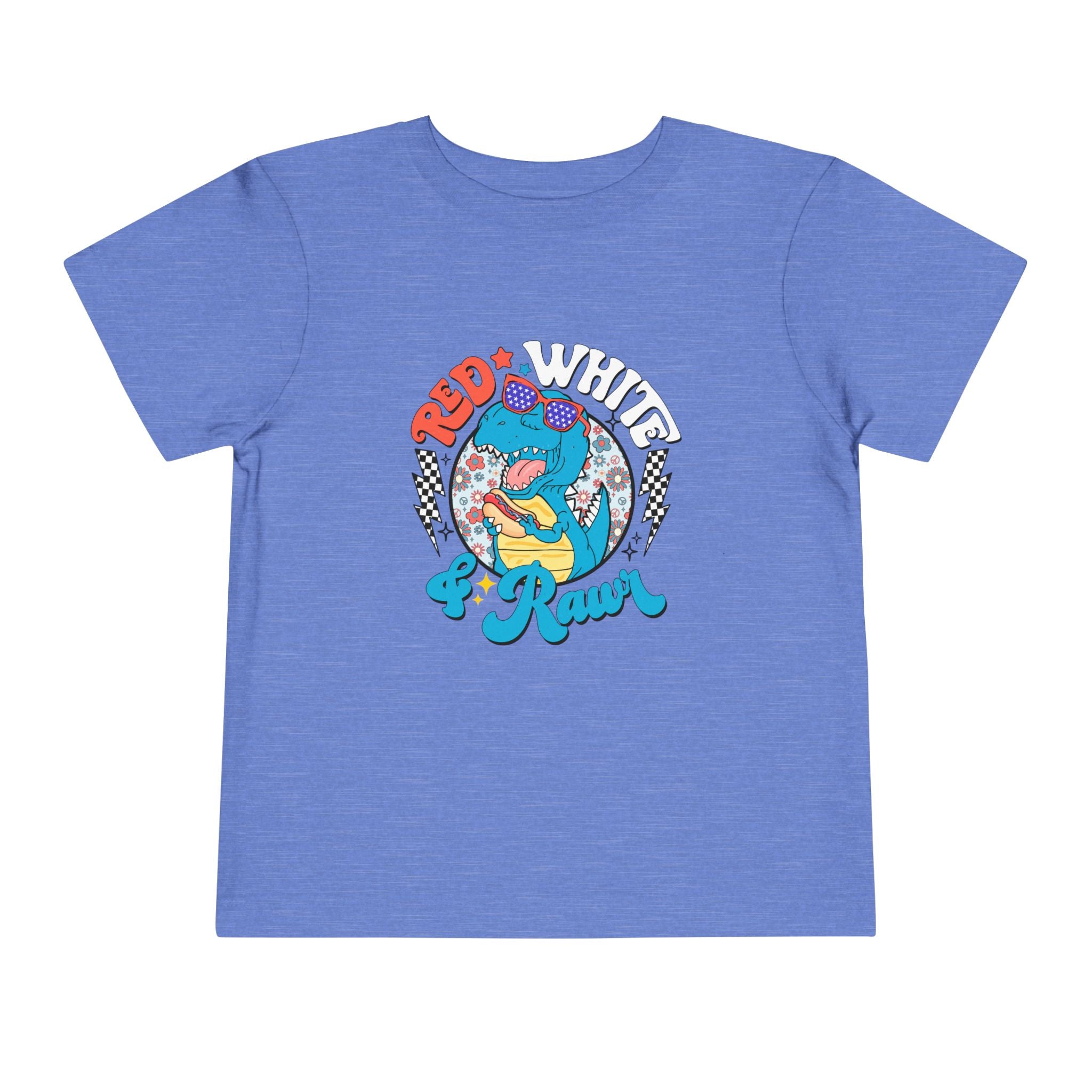 Toddler Tee — Red White & Roar Retro