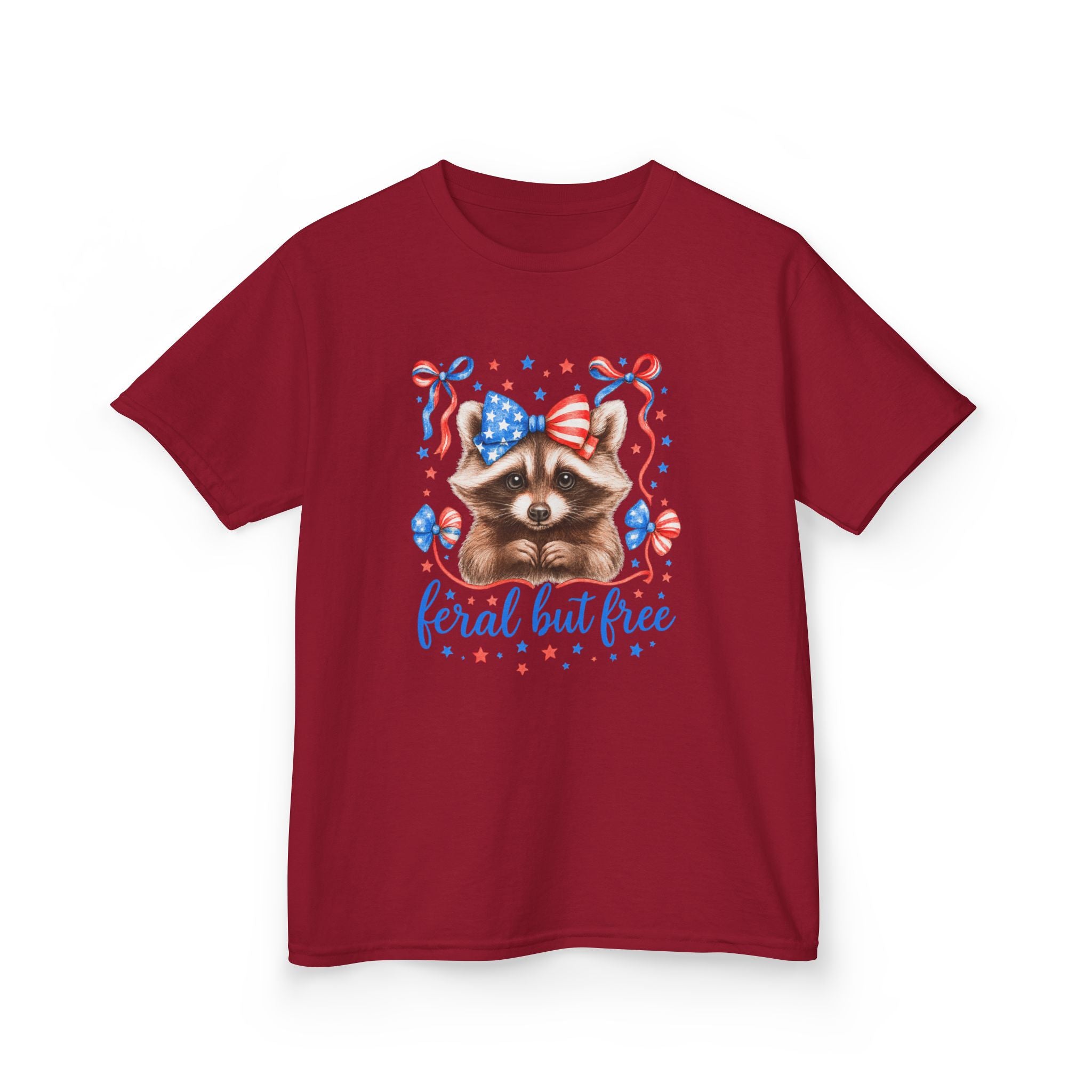 Kids Tee — Feral But Free