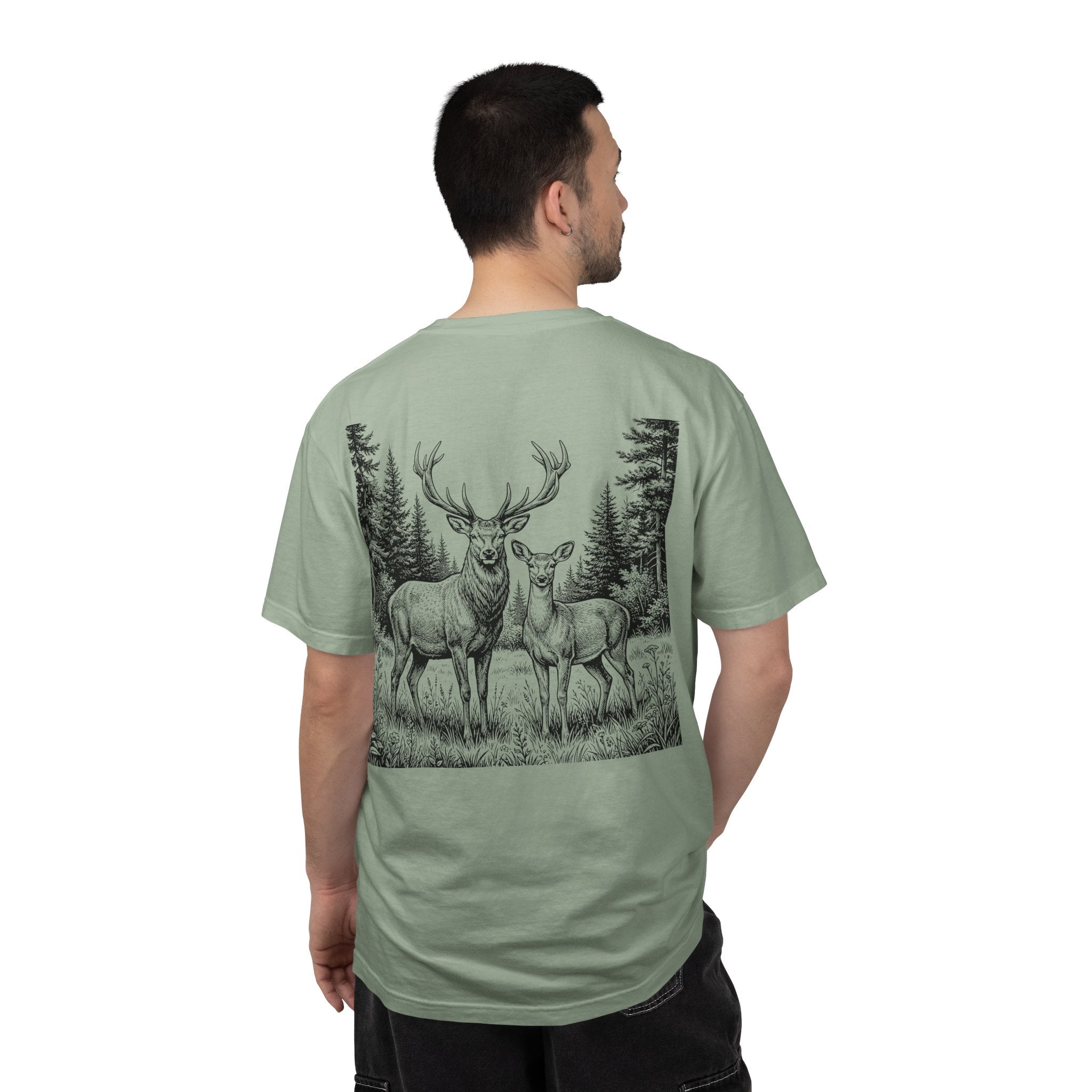 Son & Oak Deer Forest Graphic Tee