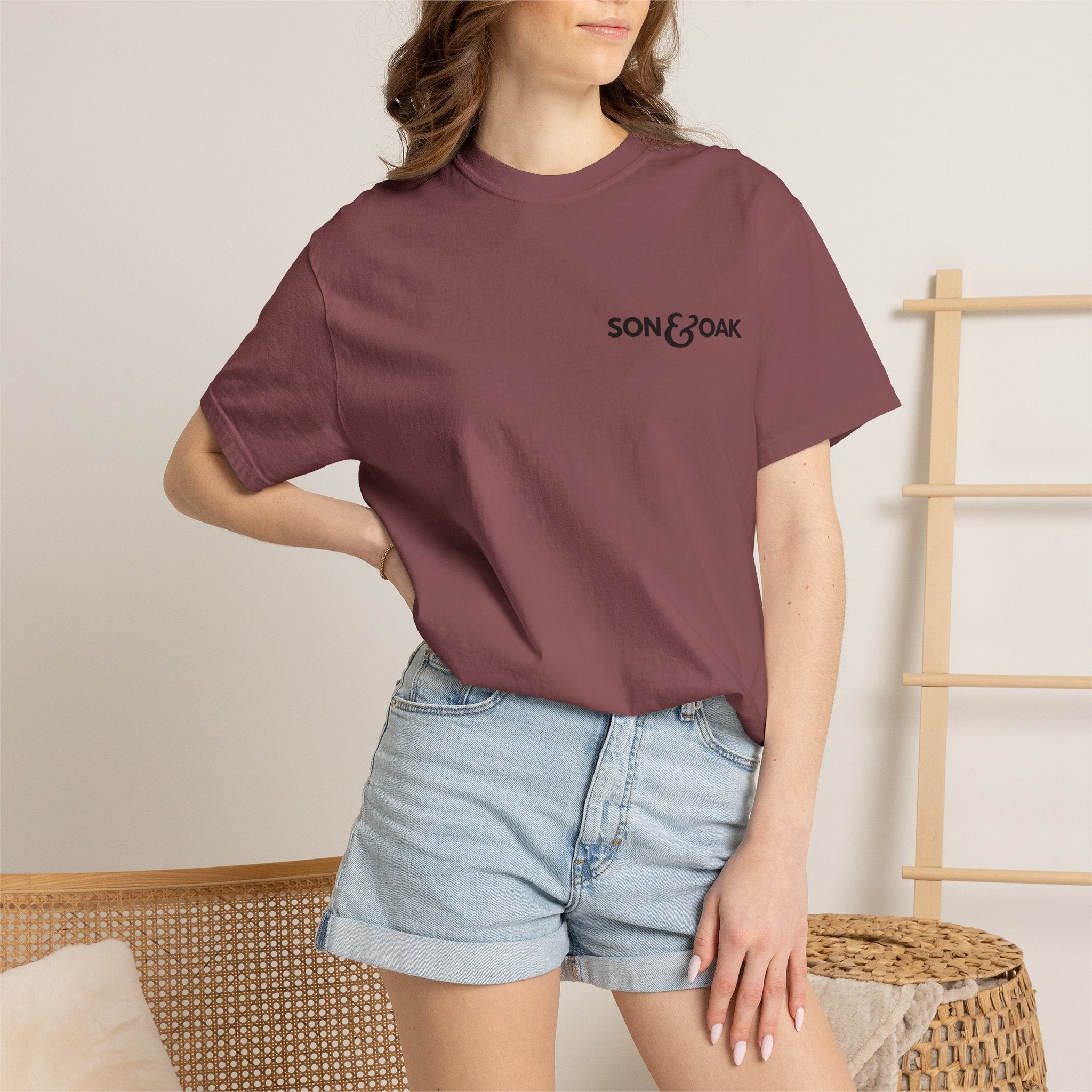 Son & Oak Wood Duck Flying Graphic Tee