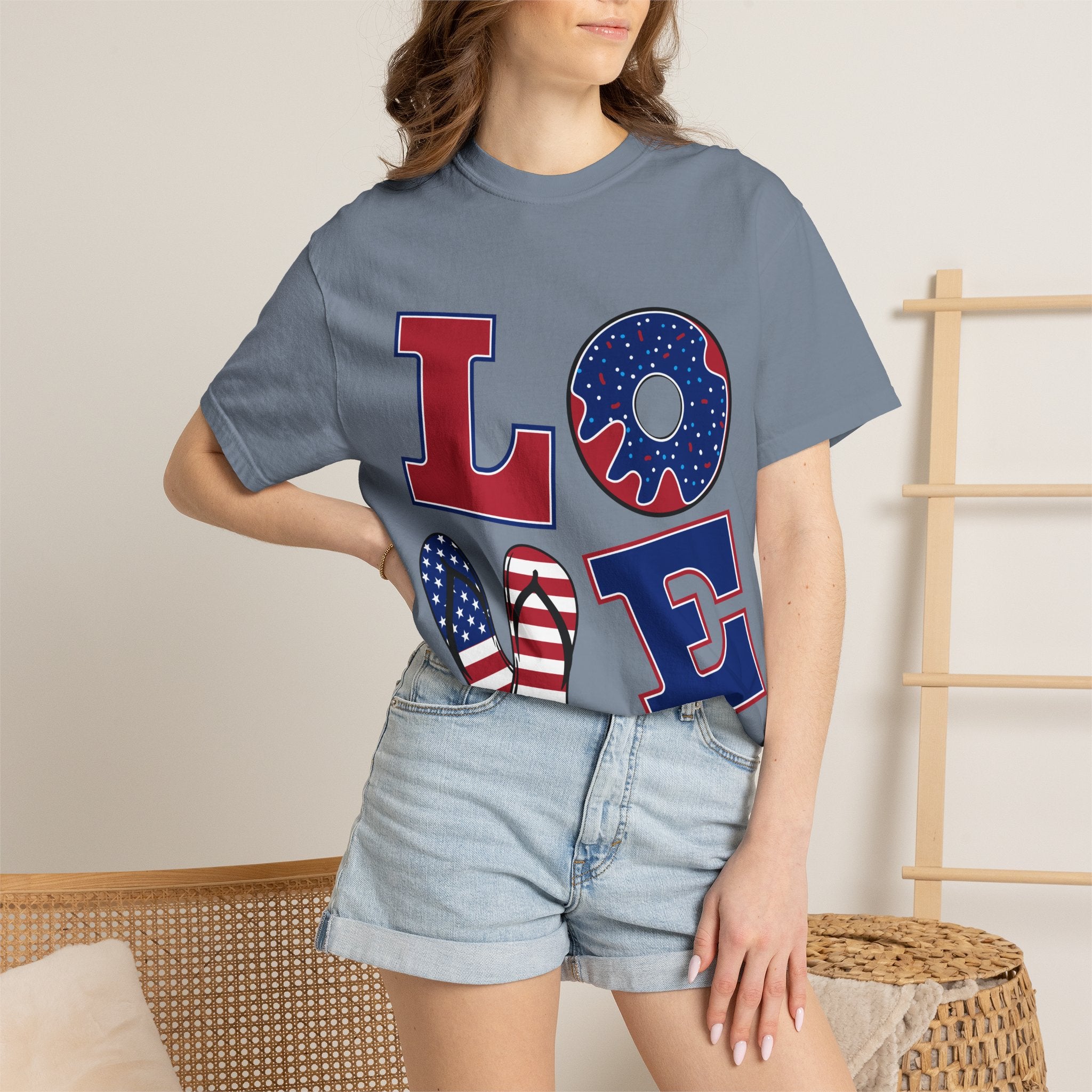 Patriotic 'LOVE' T-Shirt