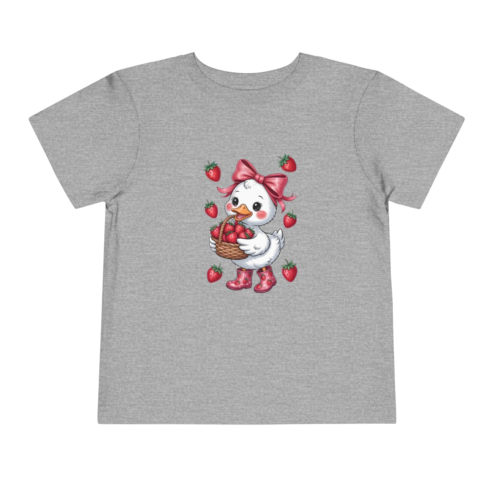 Toddler—Duck with Strawberries Graphic