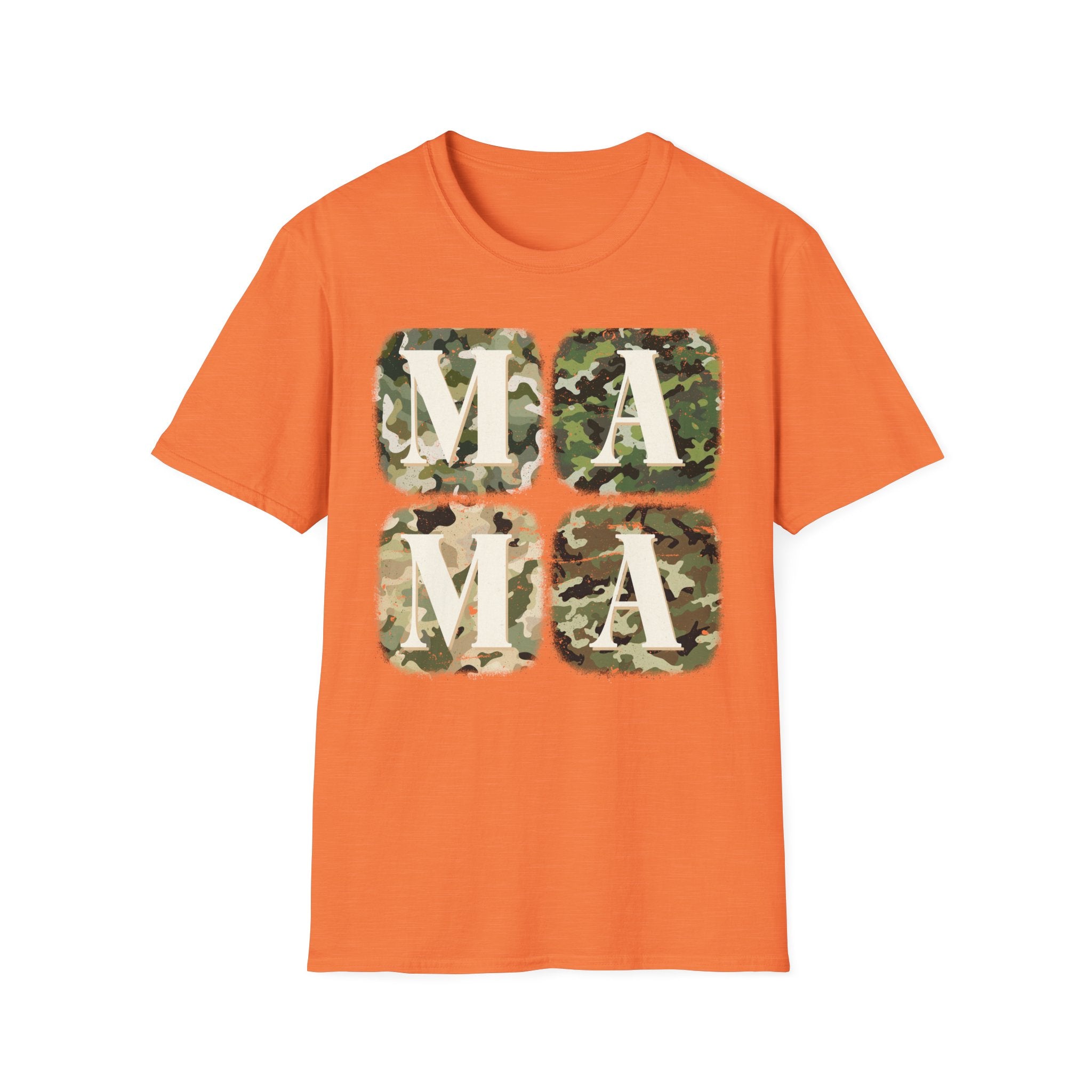 Mama Camo T‑Shirt  Camouflage Mother's Day Tee