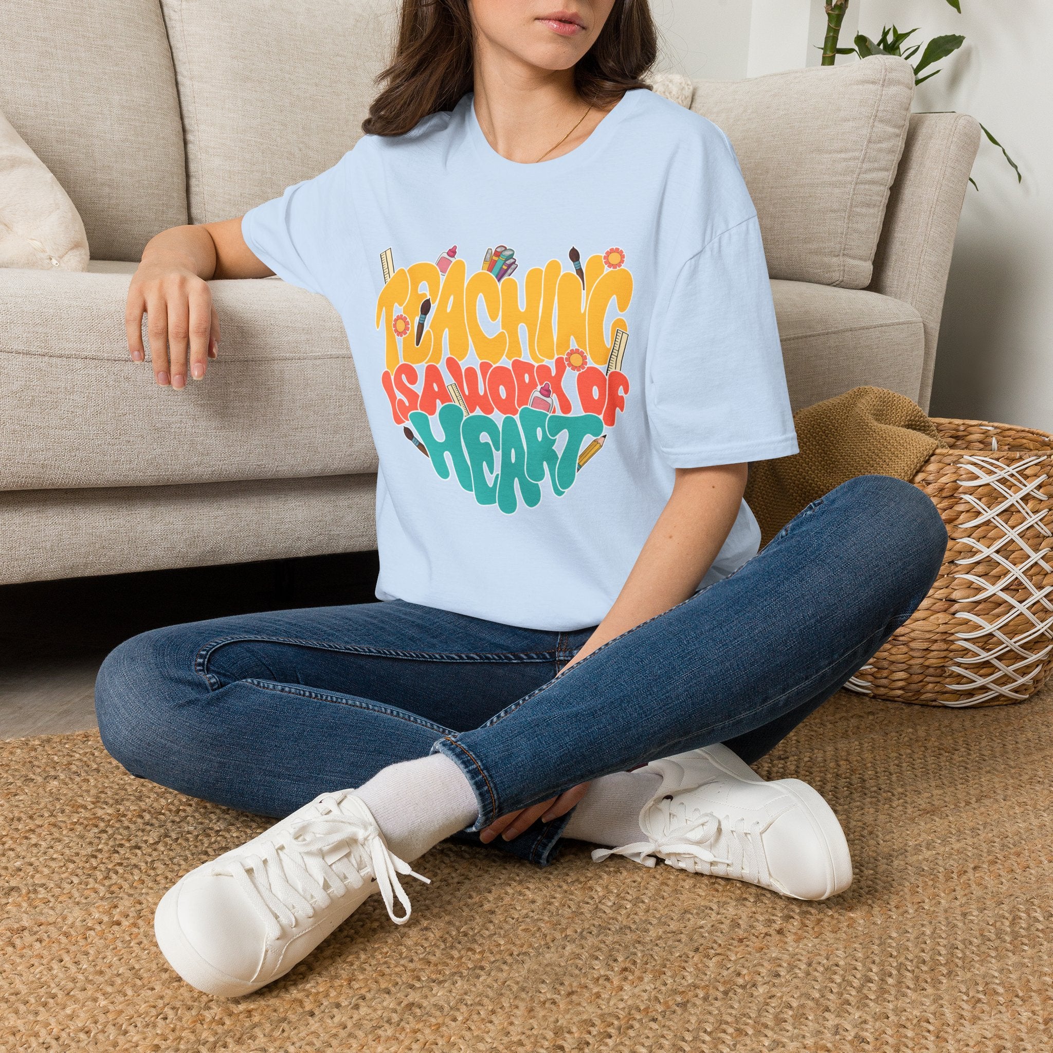Teaching Is a Work of Heart T-Shirt