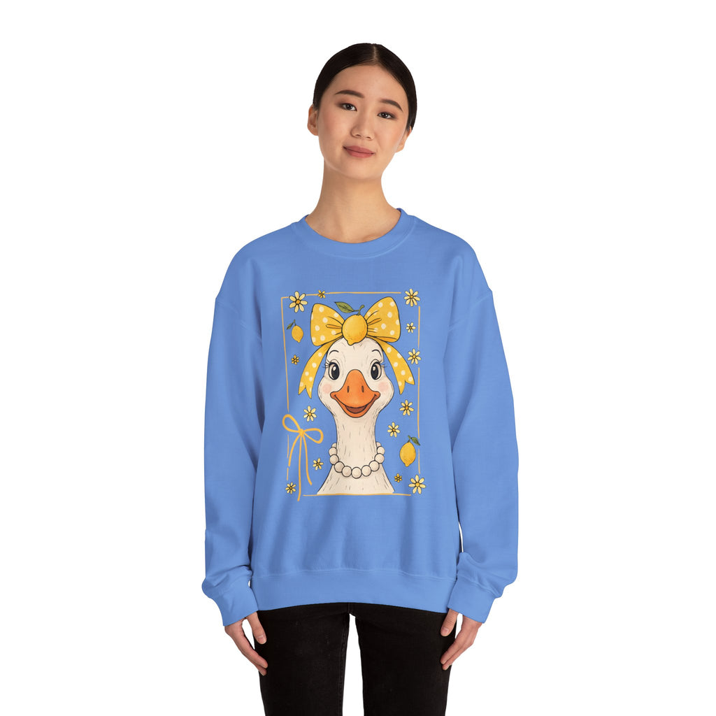 Duck Portrait Crewneck Sweatshirt