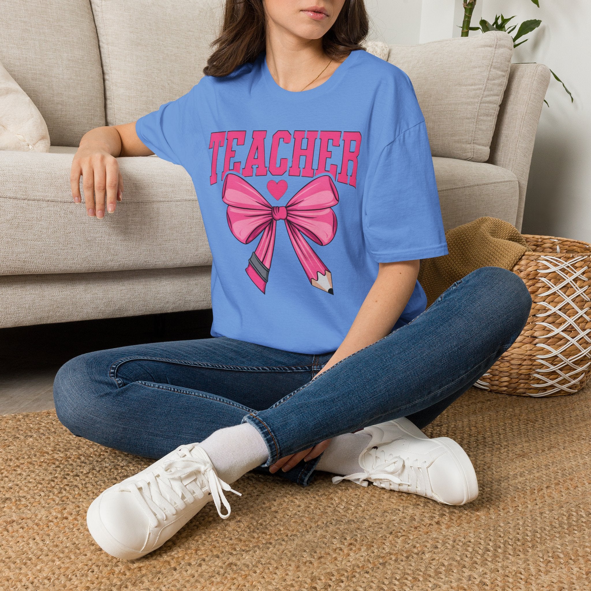 Teacher Bow T‑Shirt