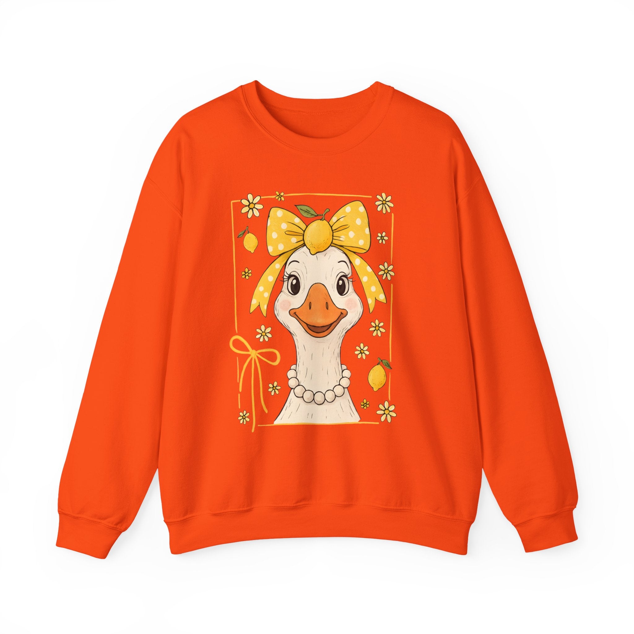 Duck Portrait Crewneck Sweatshirt
