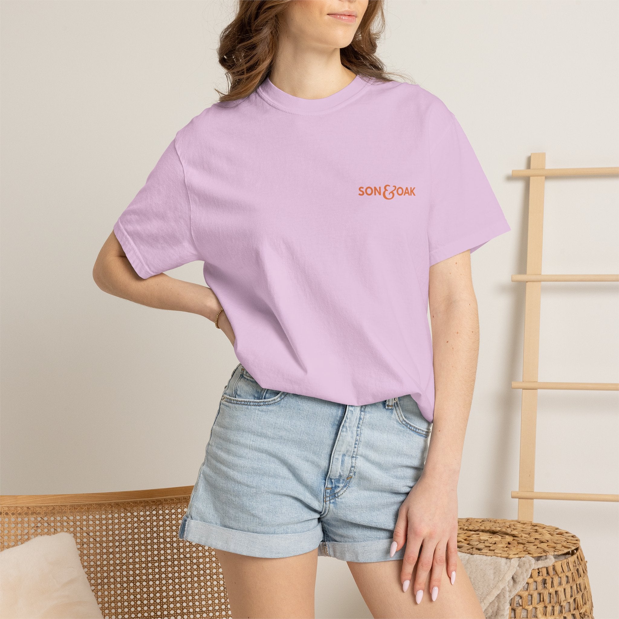 Sunset Palm Tee