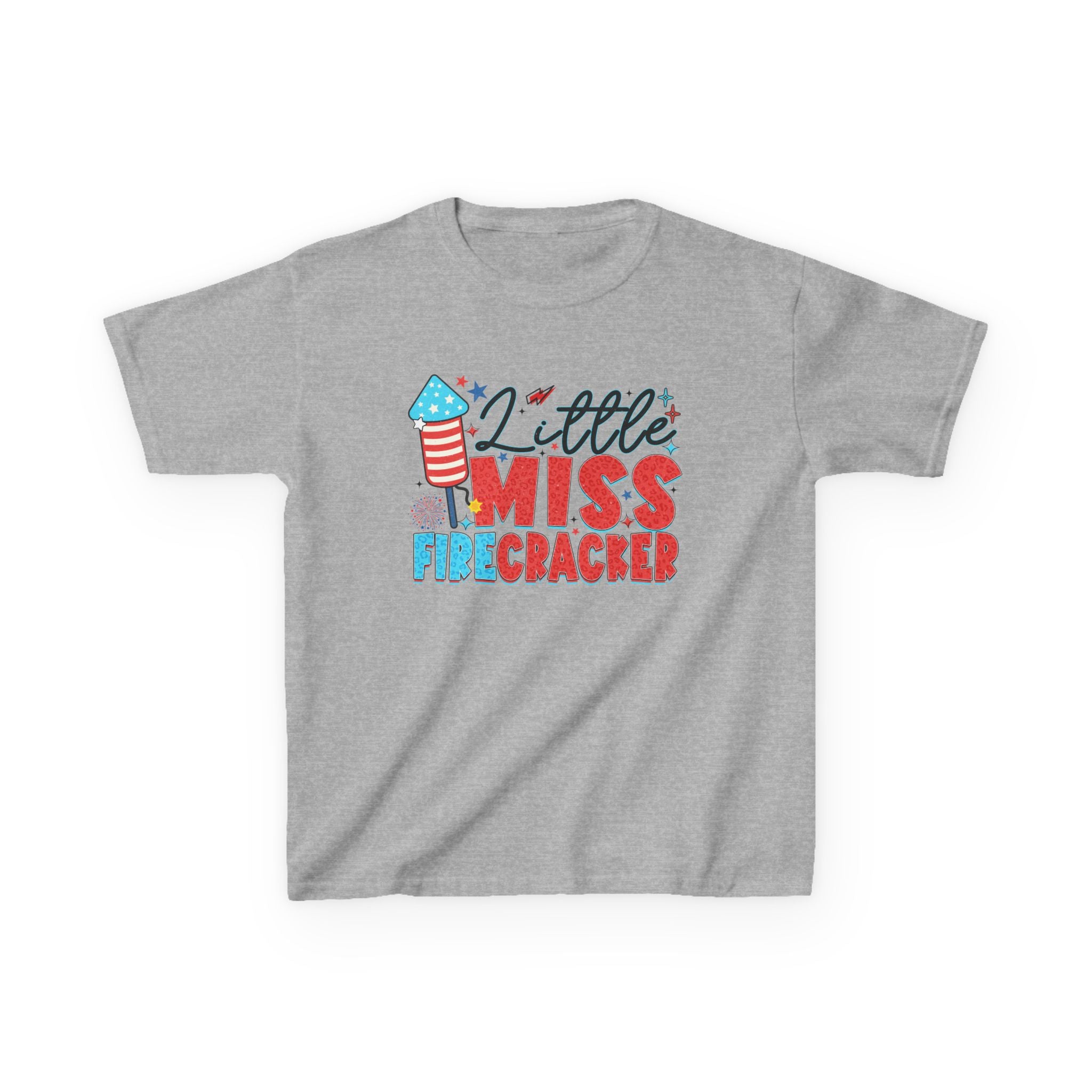 Kids Tee — Little Miss Firecracker