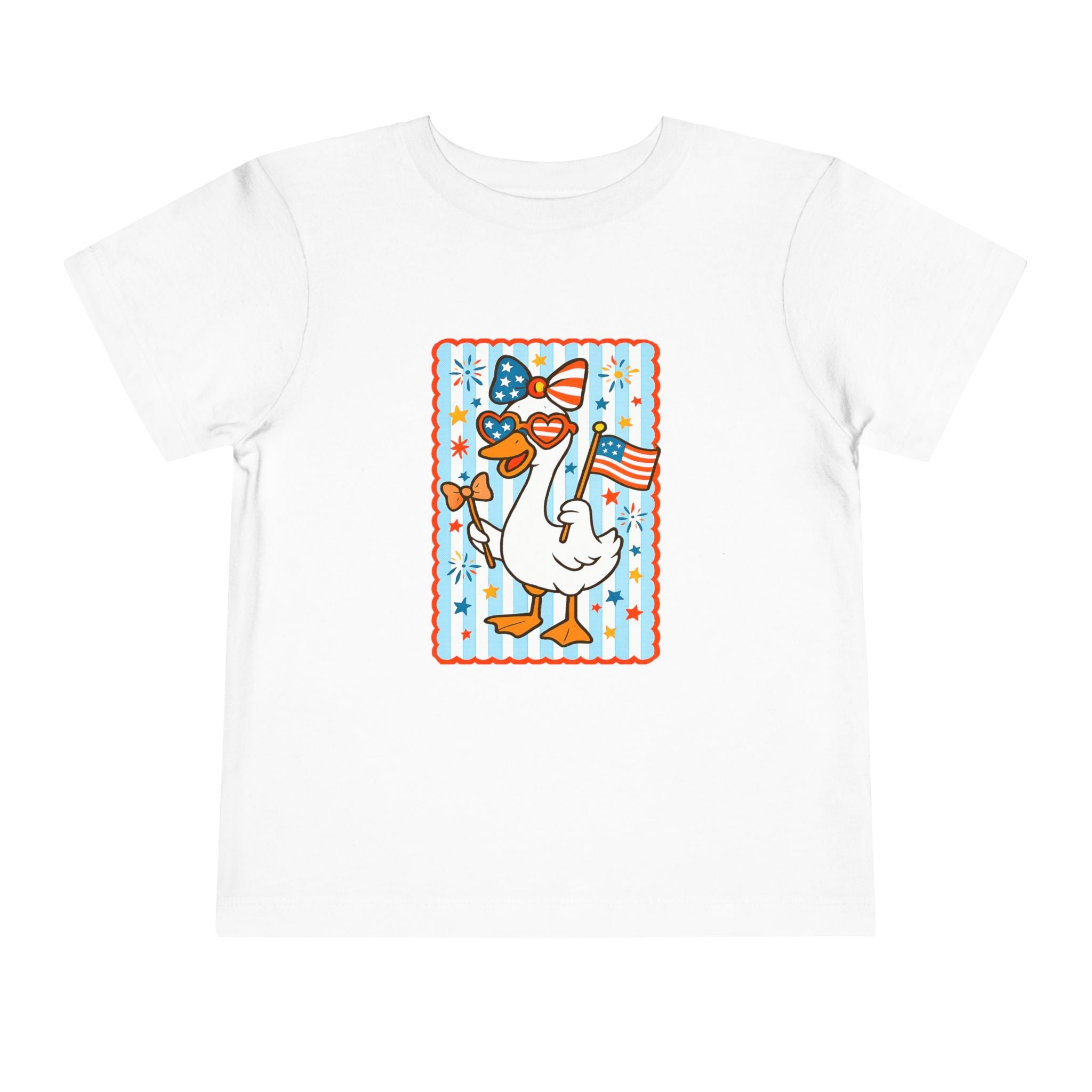 Toddler Tee — Patriotic Duck