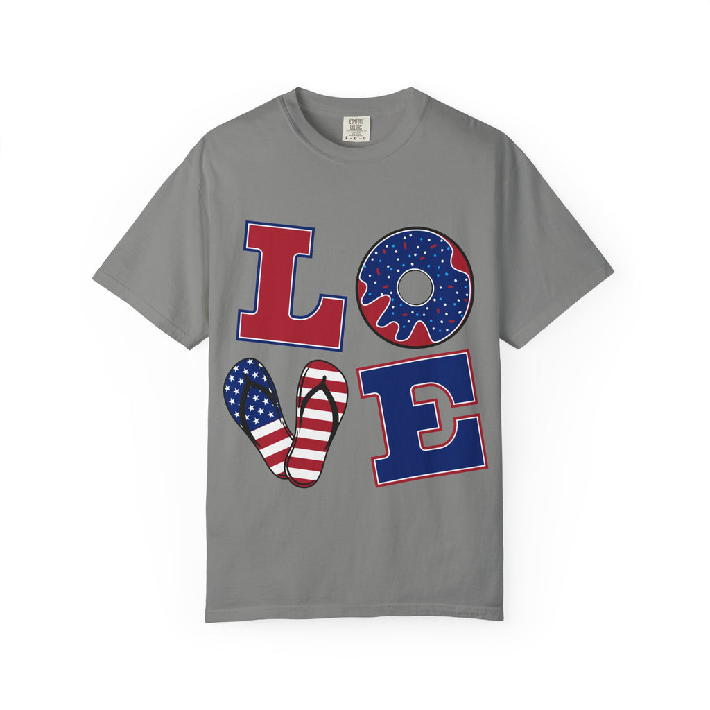Patriotic 'LOVE' T-Shirt