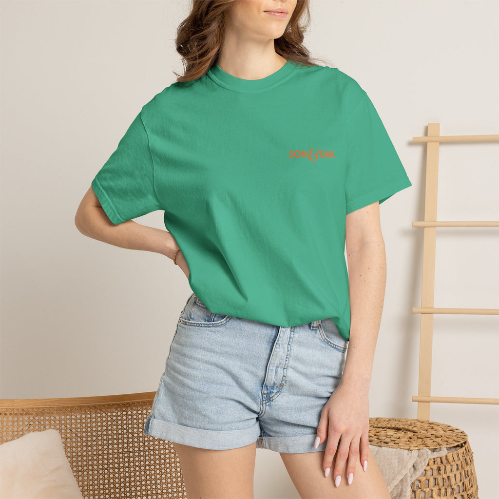 Sunset Palm Tee