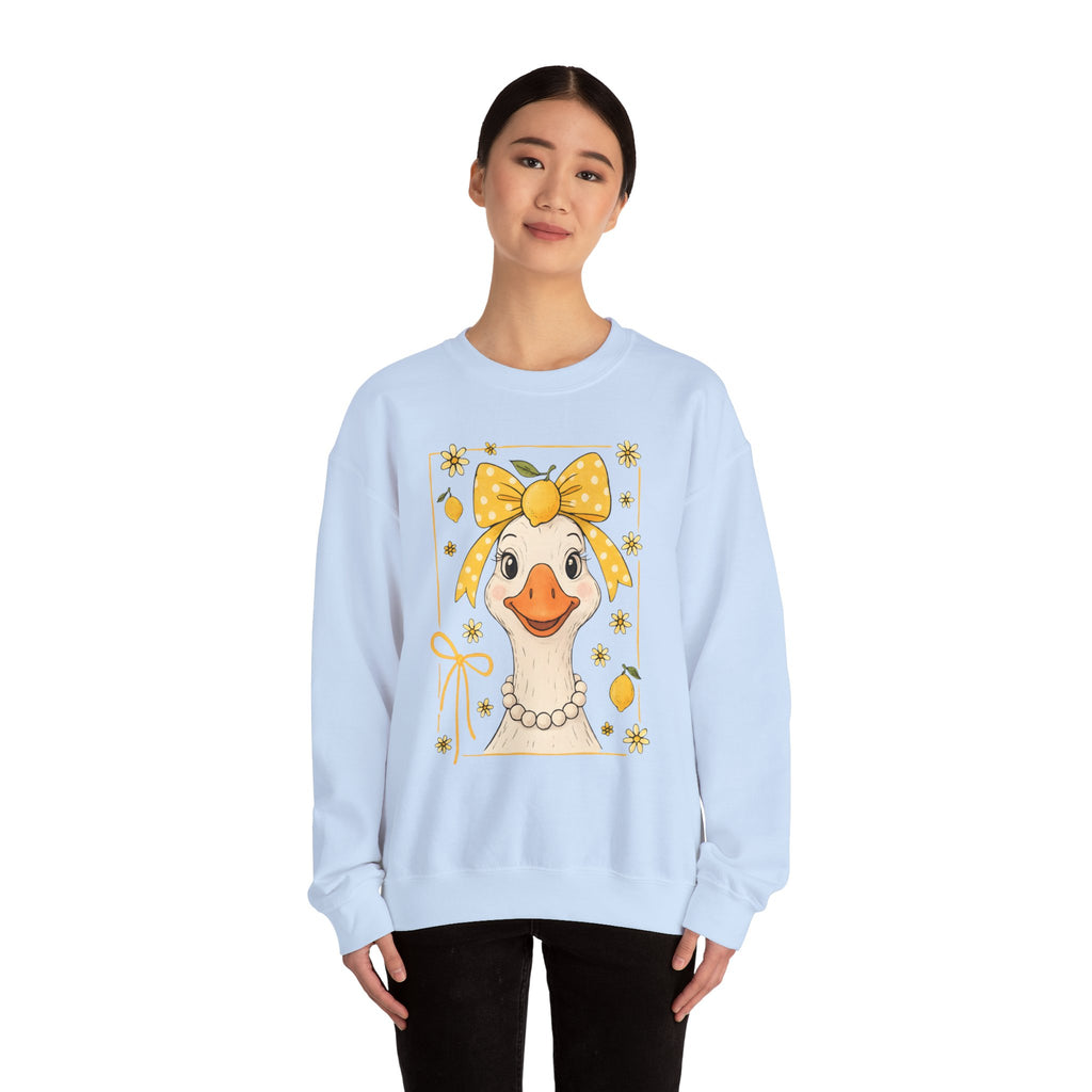 Duck Portrait Crewneck Sweatshirt
