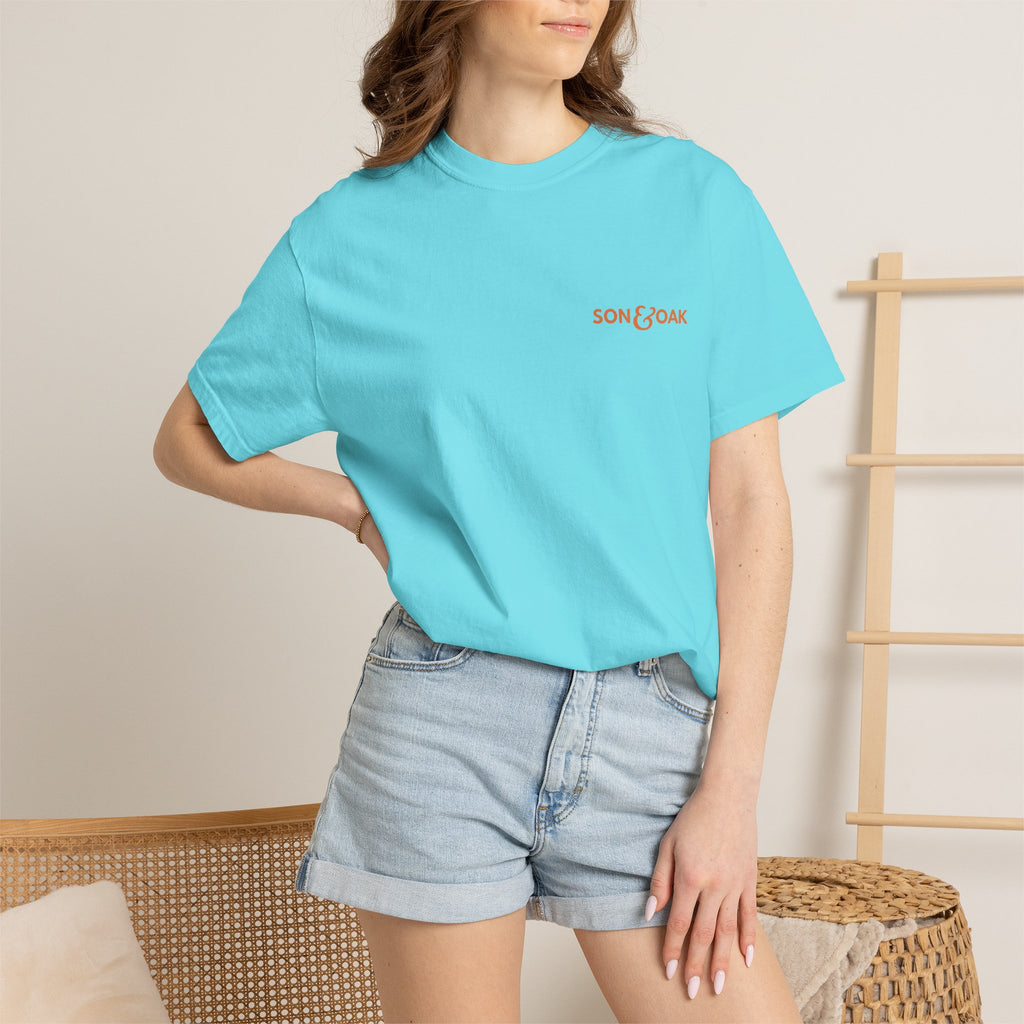 Sunset Palm Tee