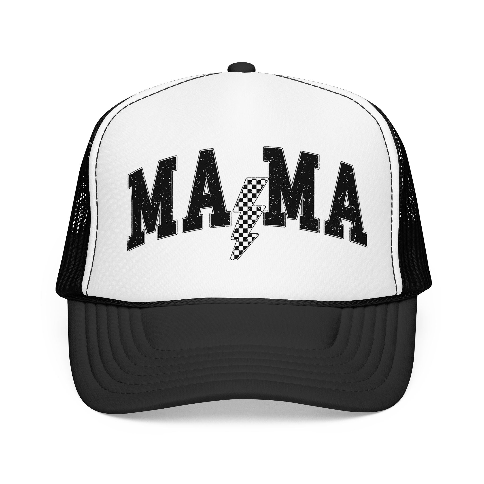 Mama Lightning Bolt Trucker Hat