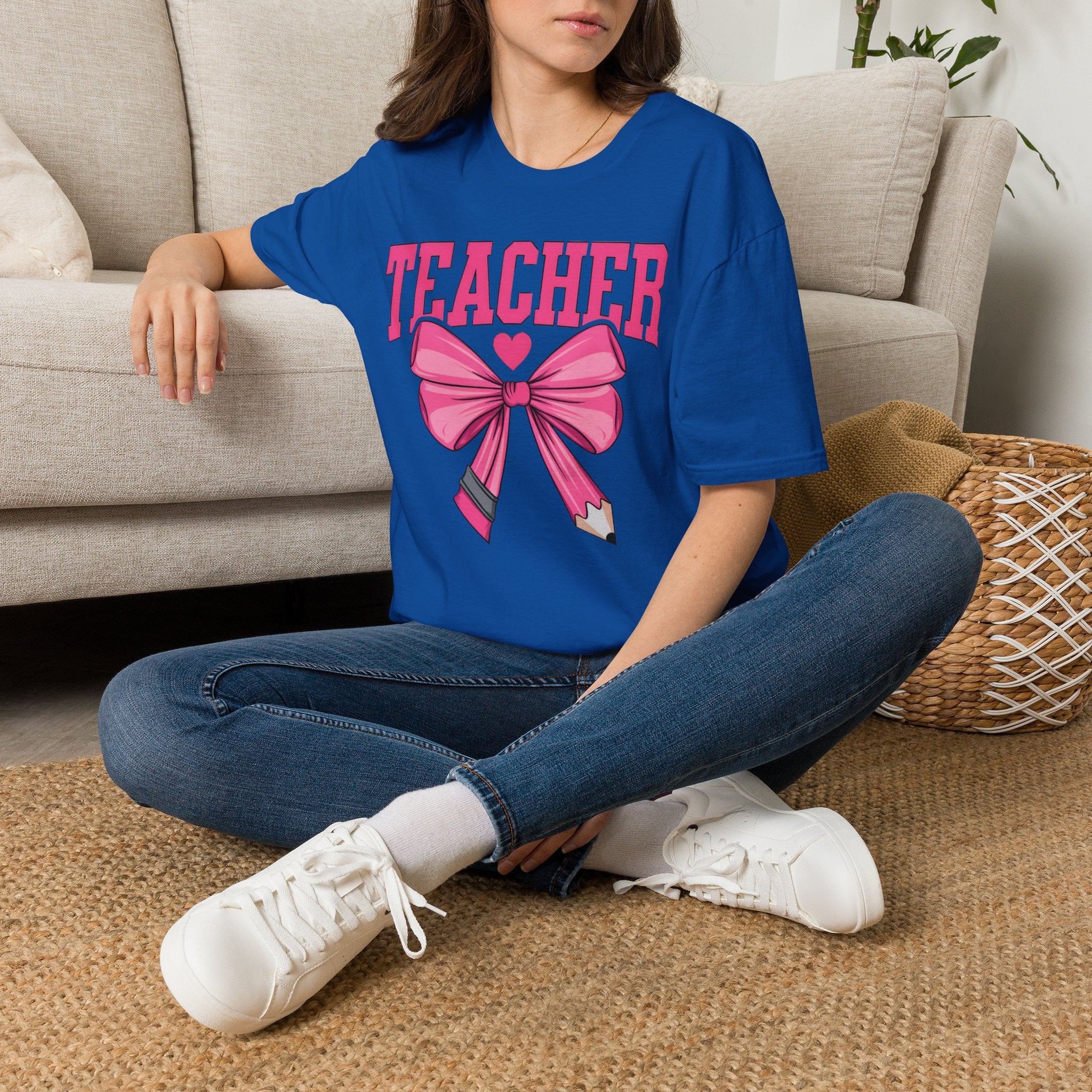 Teacher Bow T‑Shirt