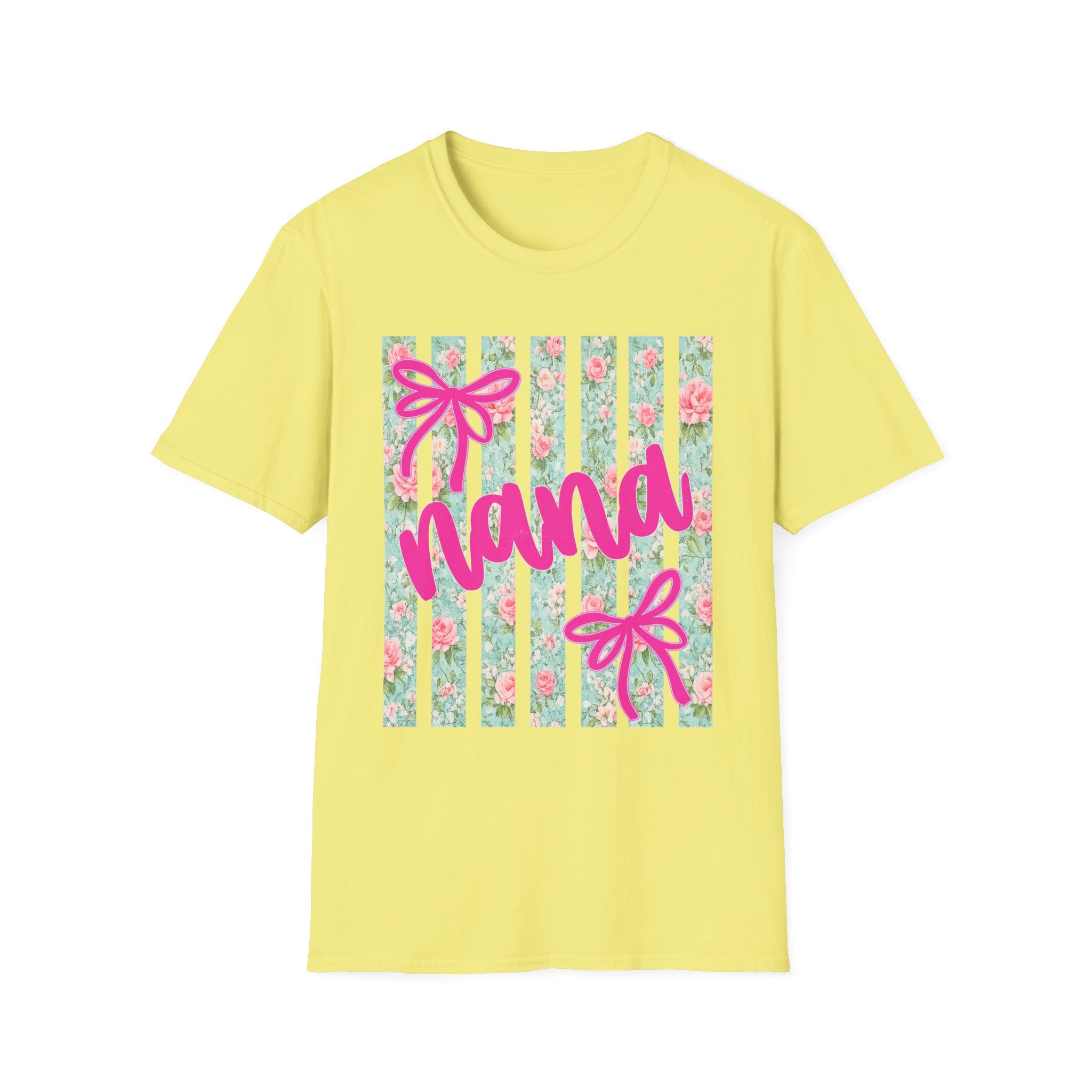 Nana Floral Stripe T-Shirt