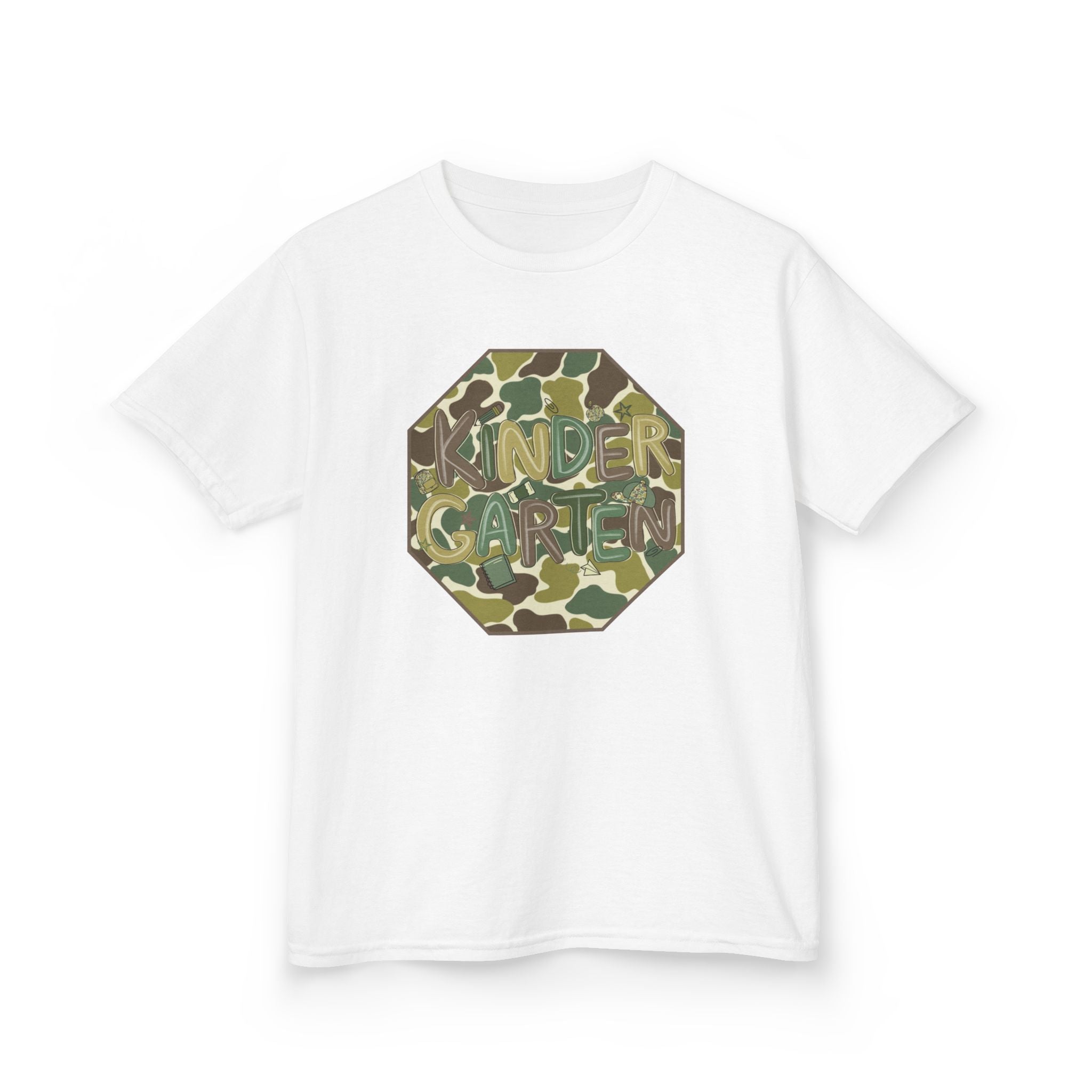 Kids Tee — Camo Kinder